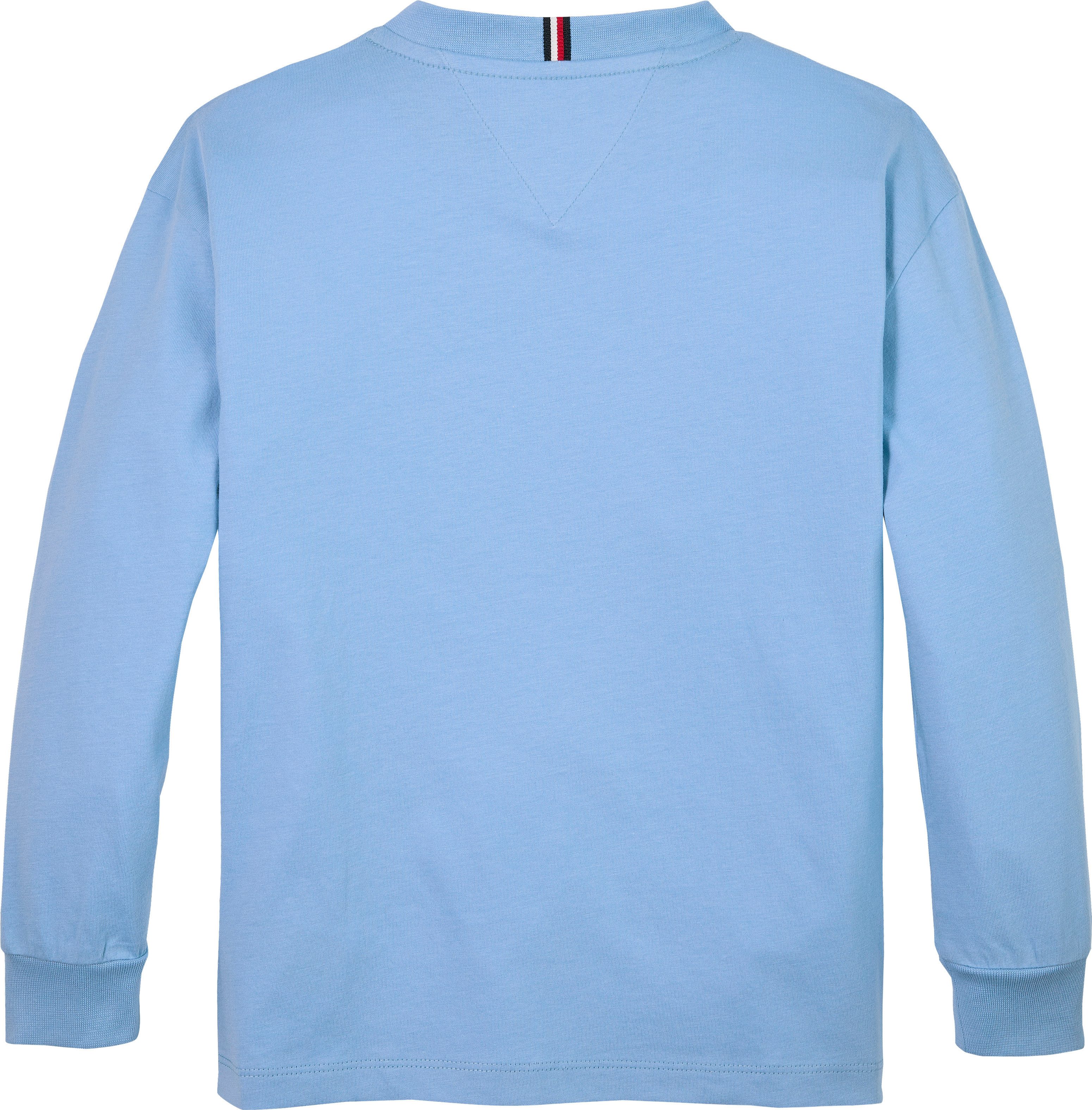 Tommy Hilfiger Shirt met lange mouwen ESSENTIAL T-SHIRT LS voor kinderen tot 16 jaar, merklogo