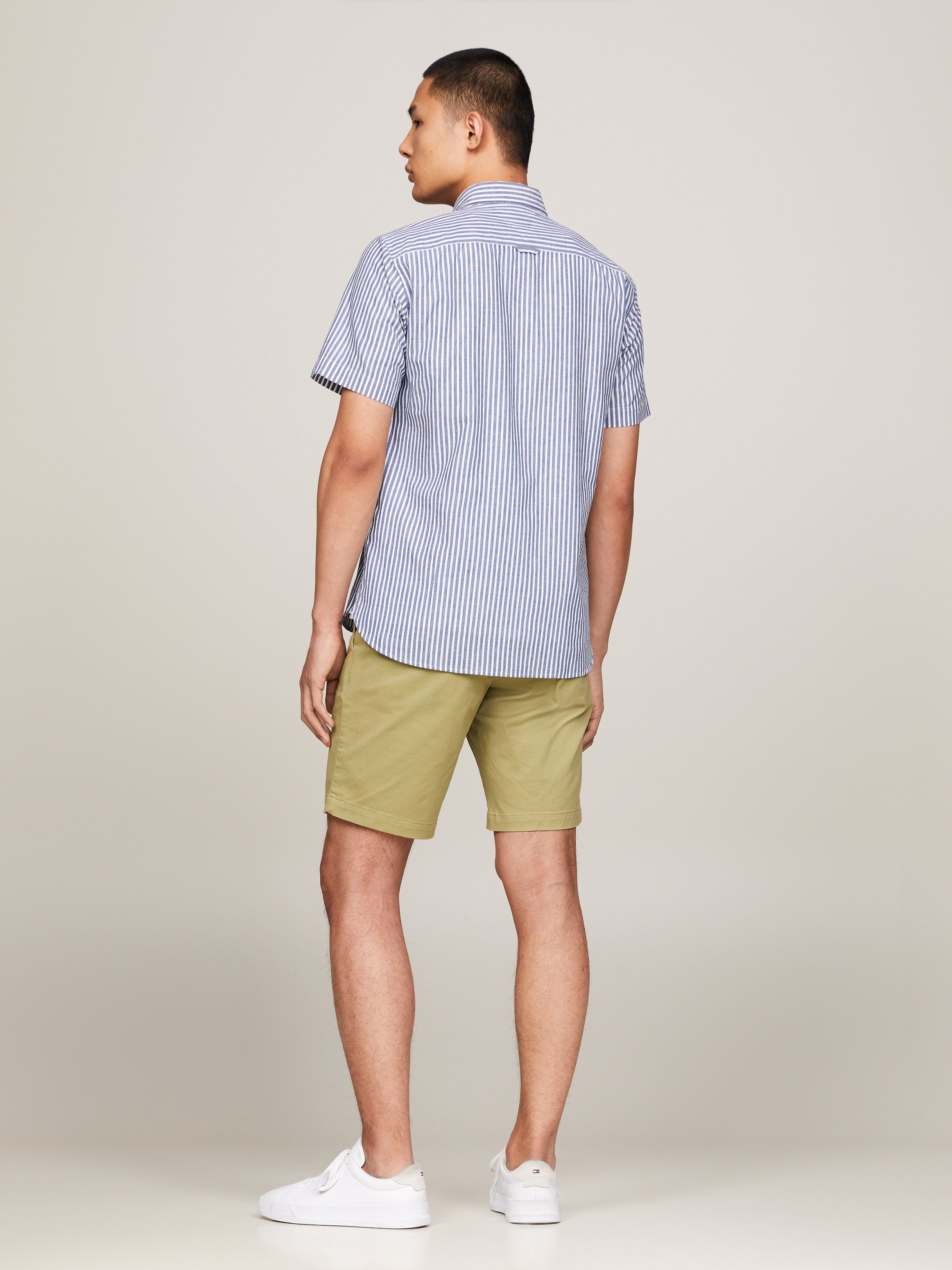 Tommy Hilfiger Overhemd met korte mouwen W-CO/LI CLASSIC STP RF SHIRT
