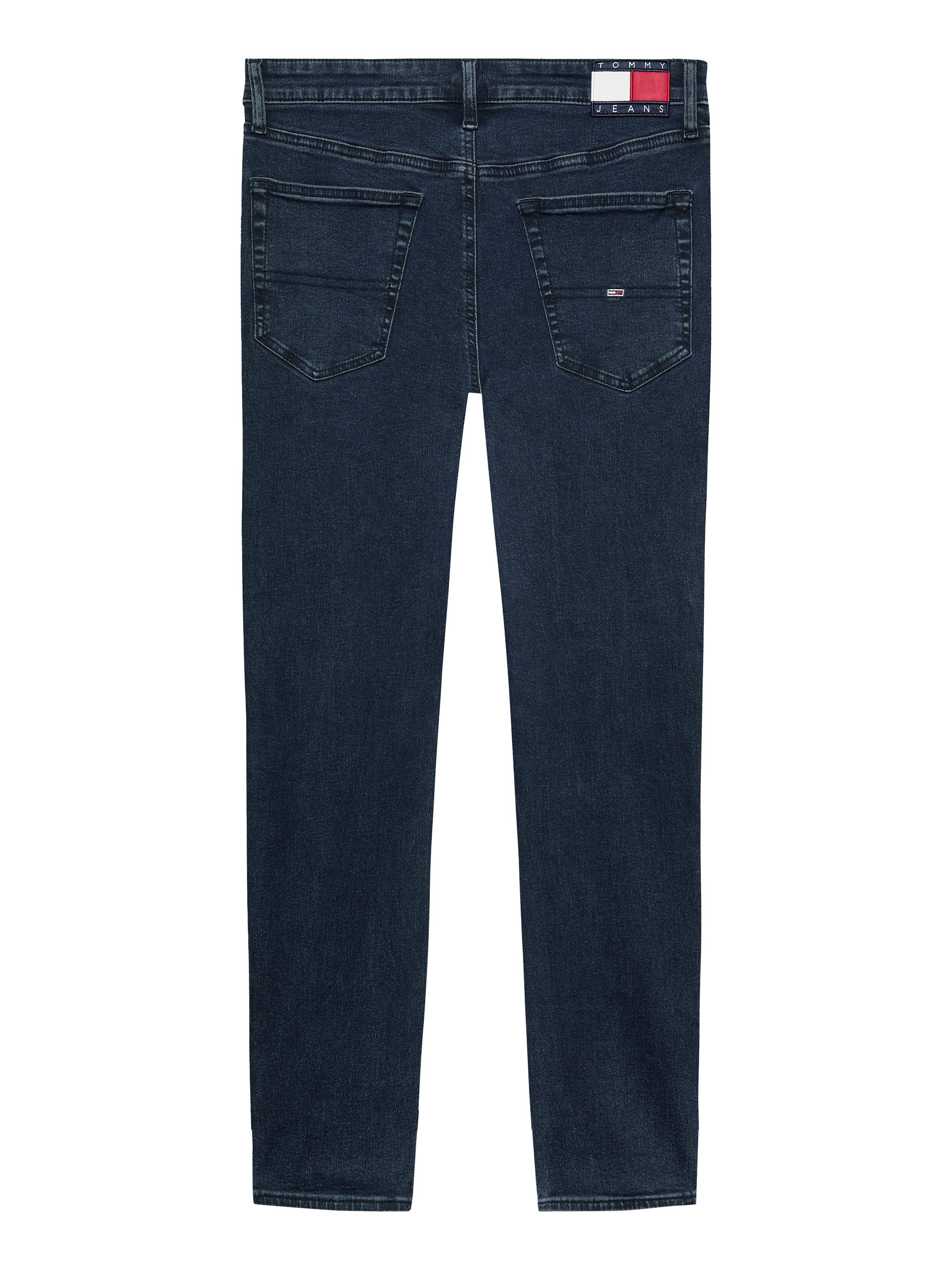 TOMMY JEANS Skinny fit jeans met logoborduursels