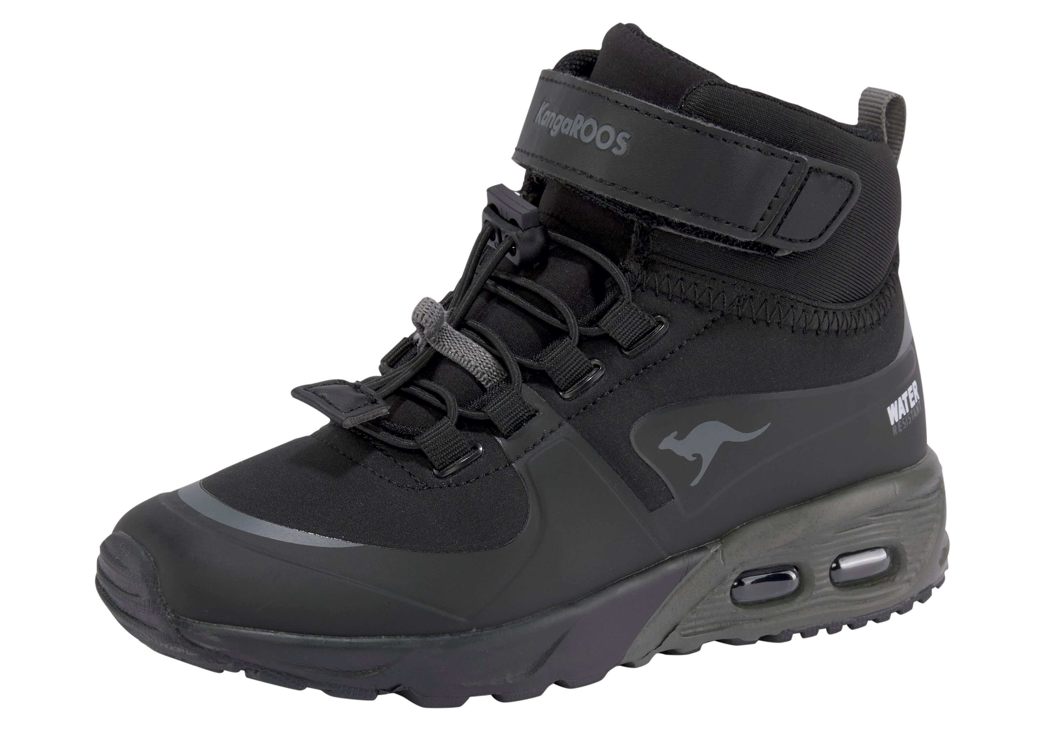 KangaROOS Sneakers KX-Hydro Sneakerboot, winterlaars, waterdicht kinderen sneakers laag maat 28 EU zwart