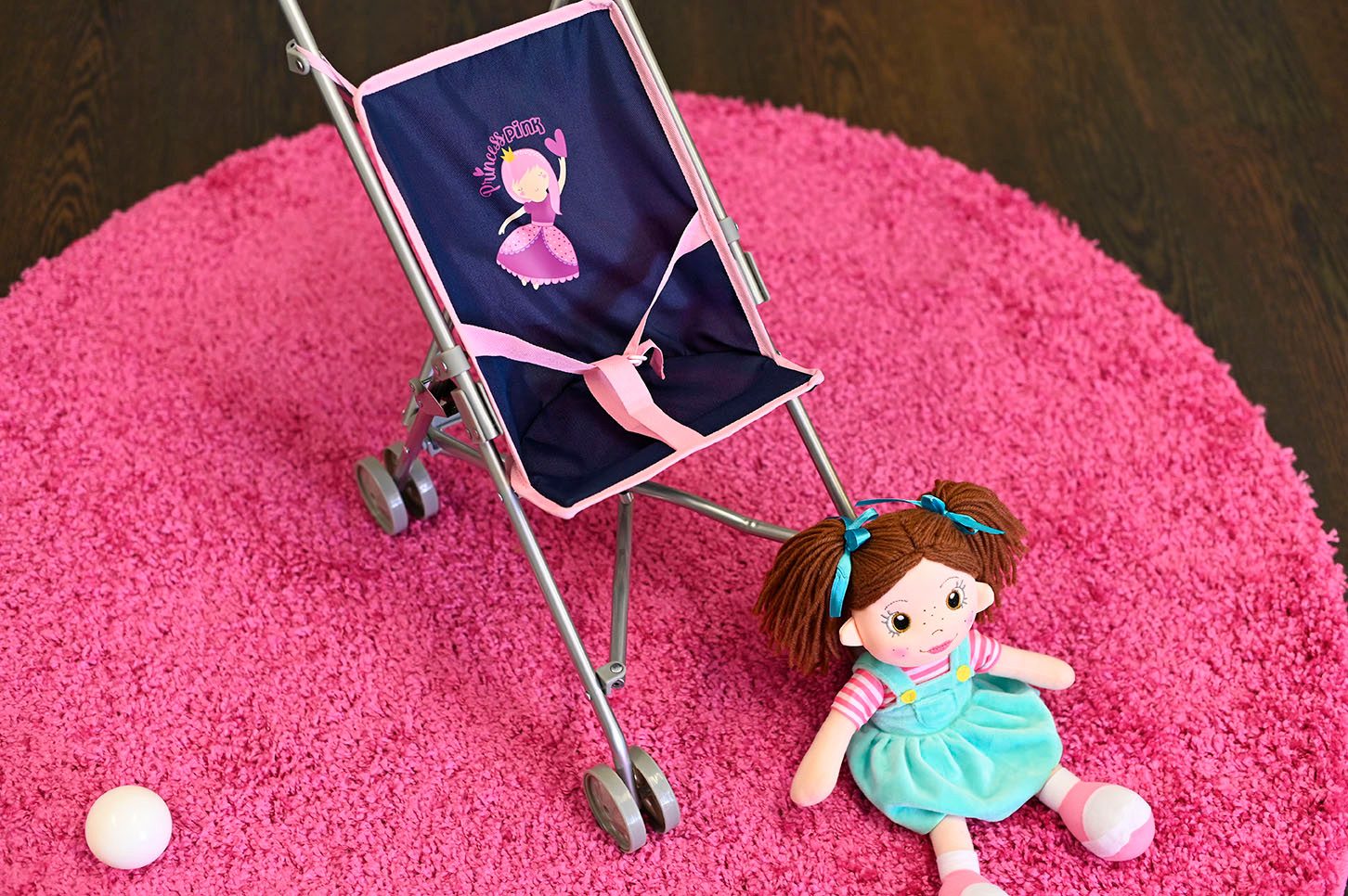 Knorrtoys® Poppenbuggy Sim - princess blue