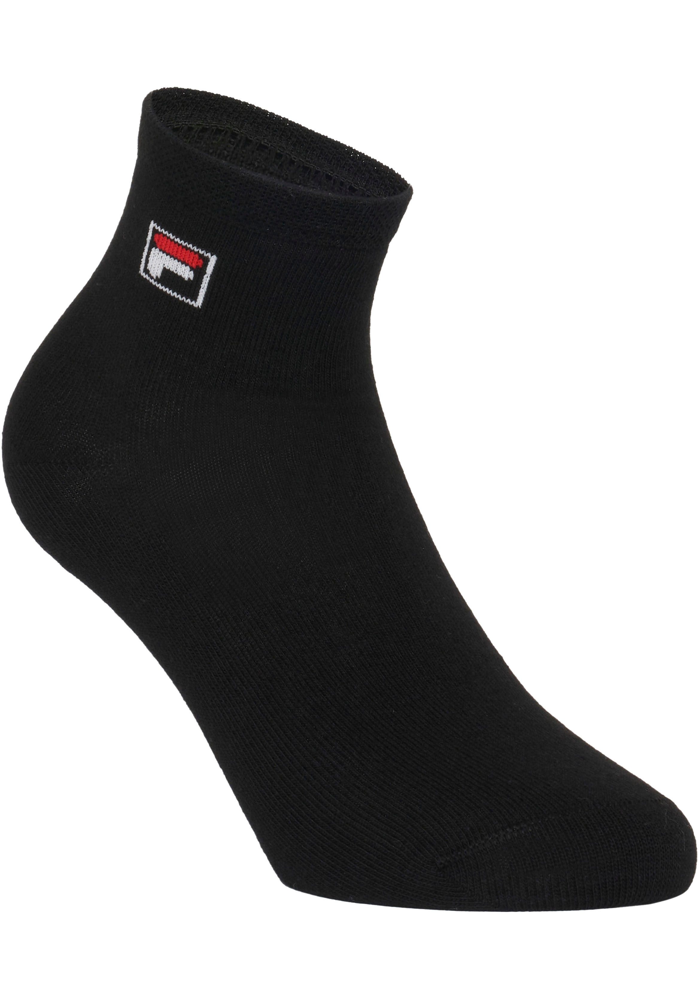 Fila Korte sokken met ingebreid logo (set, 3 paar)