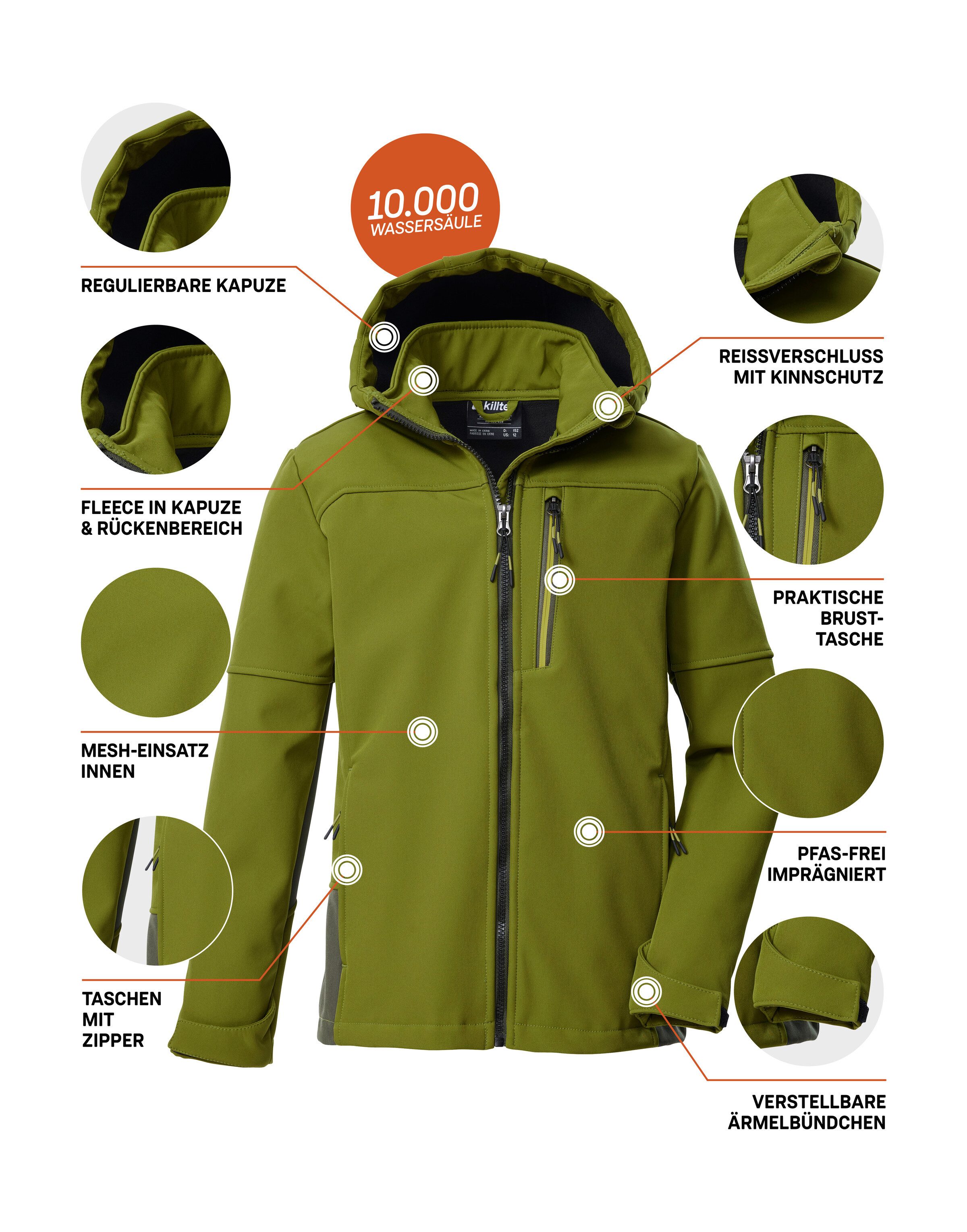 Killtec Softshell-jack KOW 226 BYS SFTSHLL JCKT
