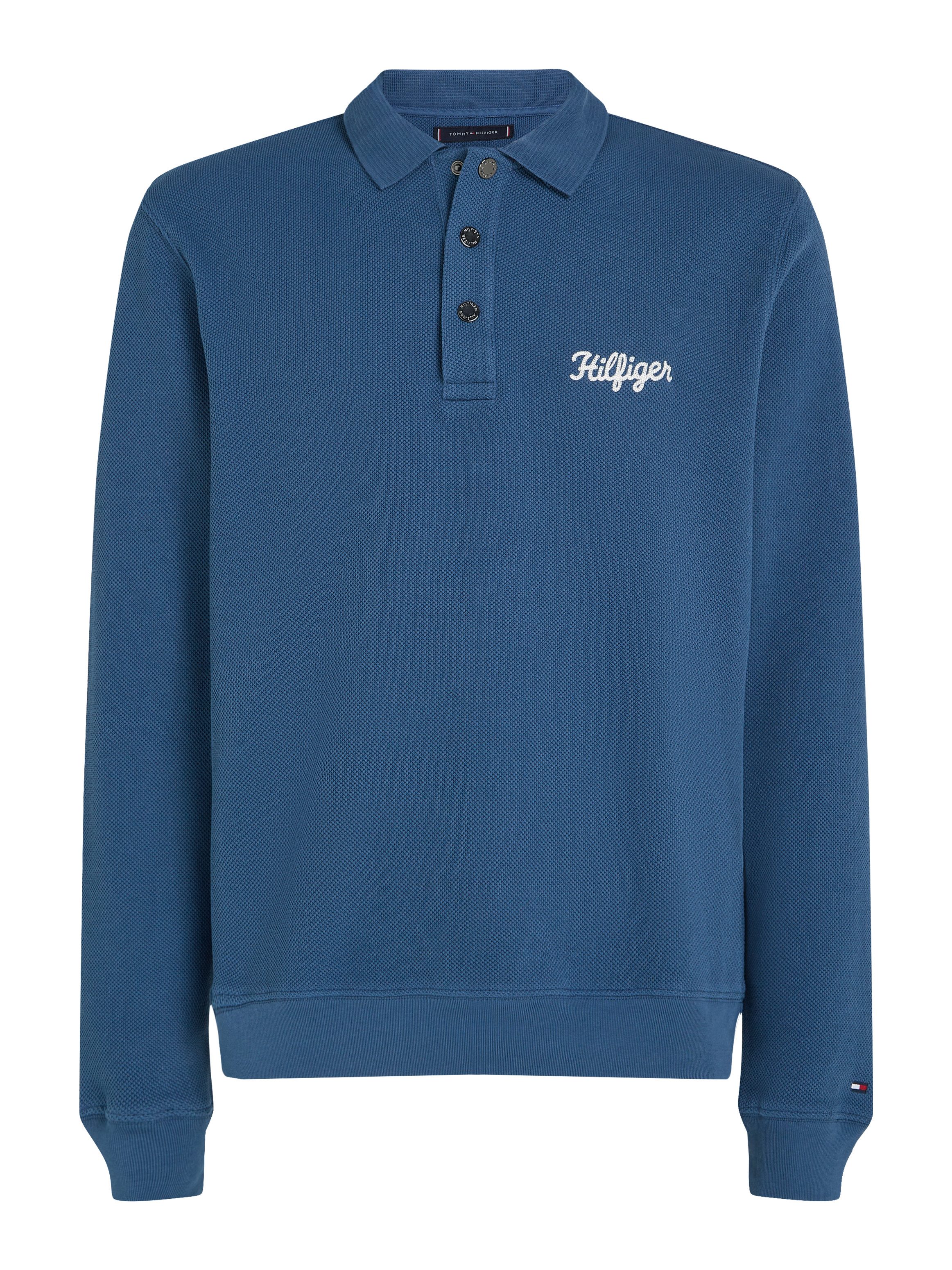 Tommy Hilfiger Poloshirt met lange mouwen CHAINSTITCH L S REG POLO