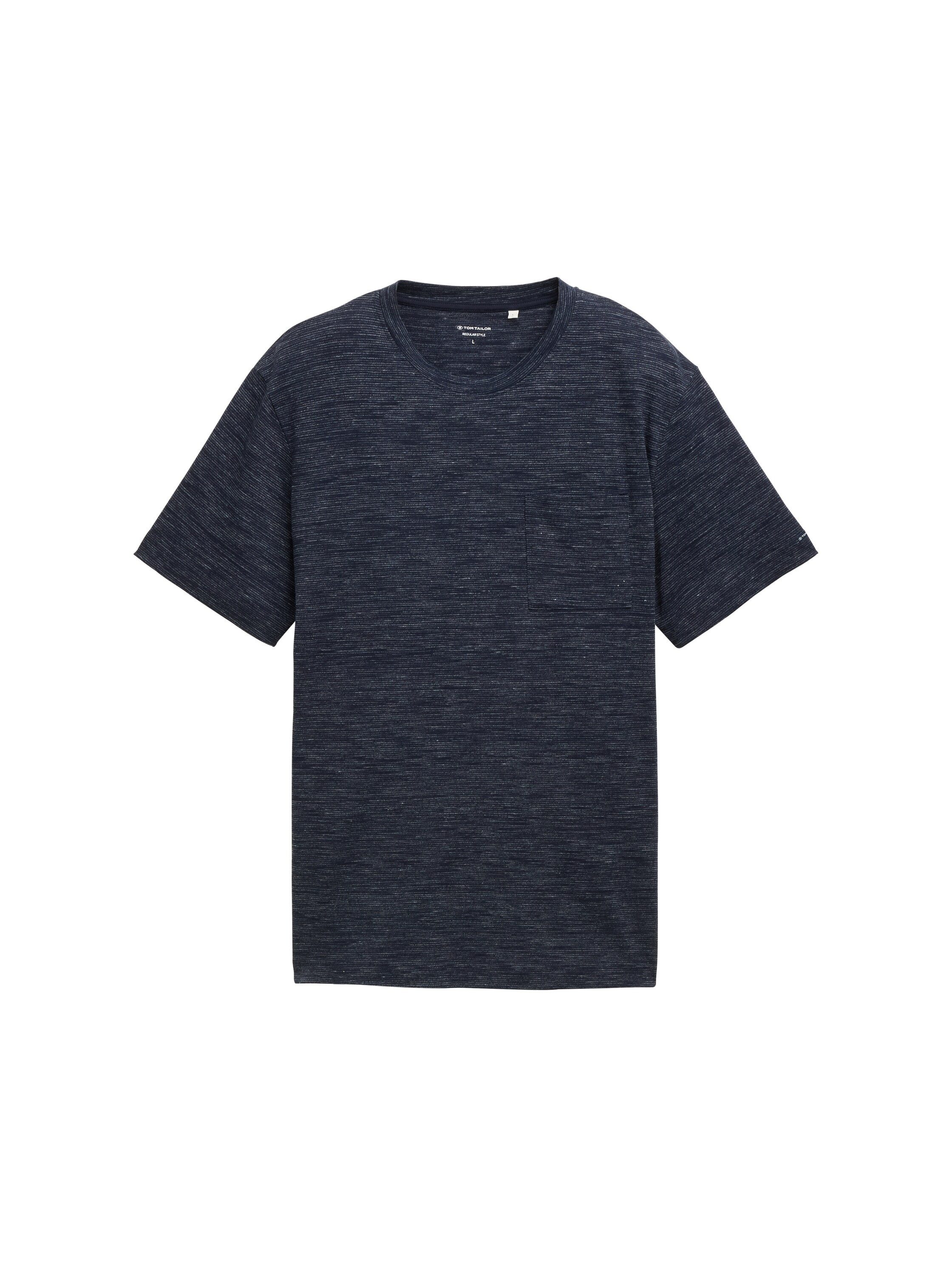 Tom Tailor T-shirt met borstzak
