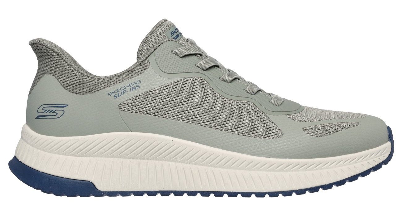 Skechers Slip-on sneakers BOBS SQUAD 4 Trainingsschoen, sneaker, veterschoen voor gemakkelijk in stappen