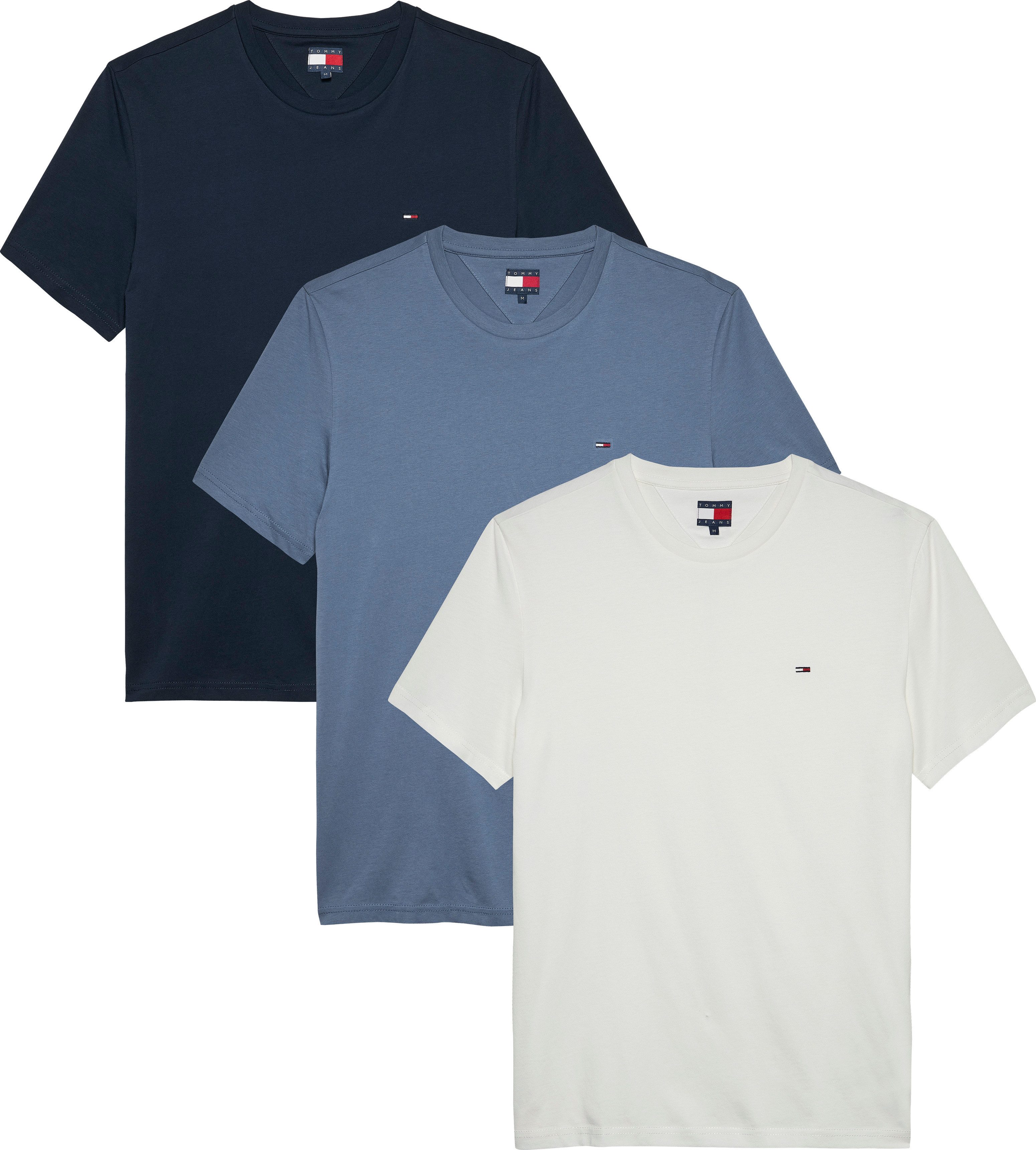 TOMMY JEANS T-shirt TJM XSLIM 3 PACK TEE