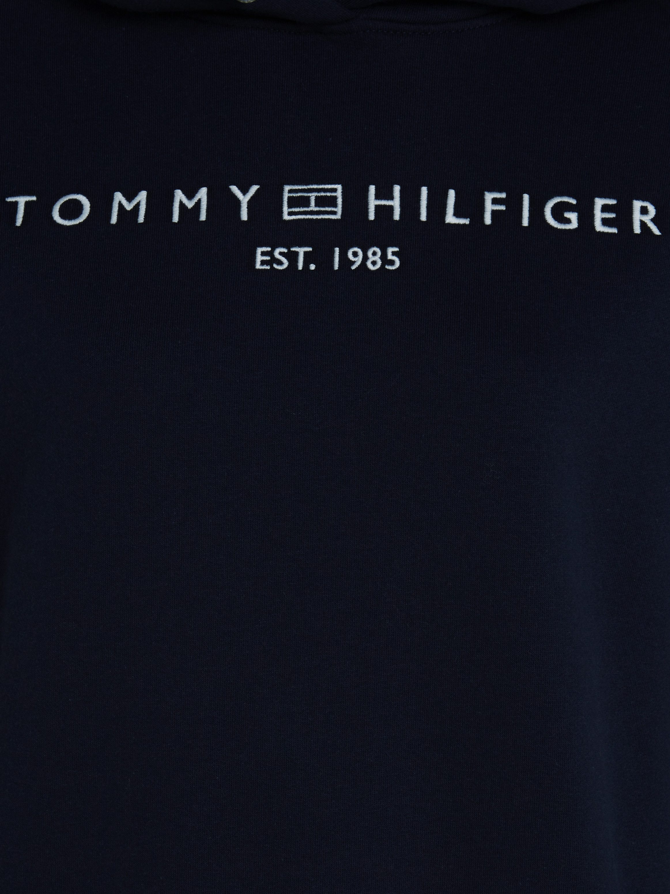 Tommy Hilfiger Hoodie MDRN REG CORP LOGO HOODIE met geborduurd logo-opschrift