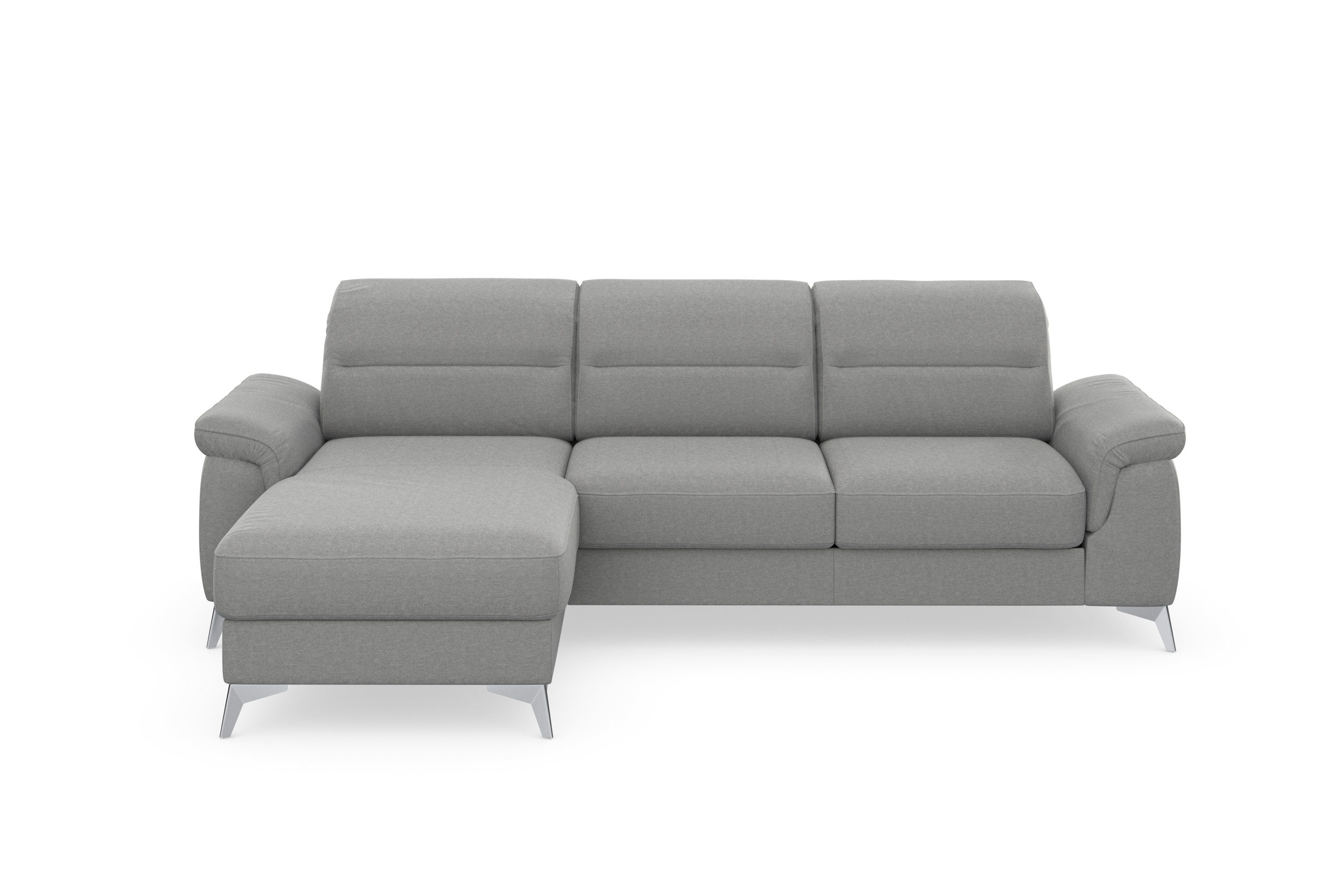 sit&more Hoekbank Sinatra L-vorm met récamier, optioneel met verstelbare hoofdsteun en armleuning