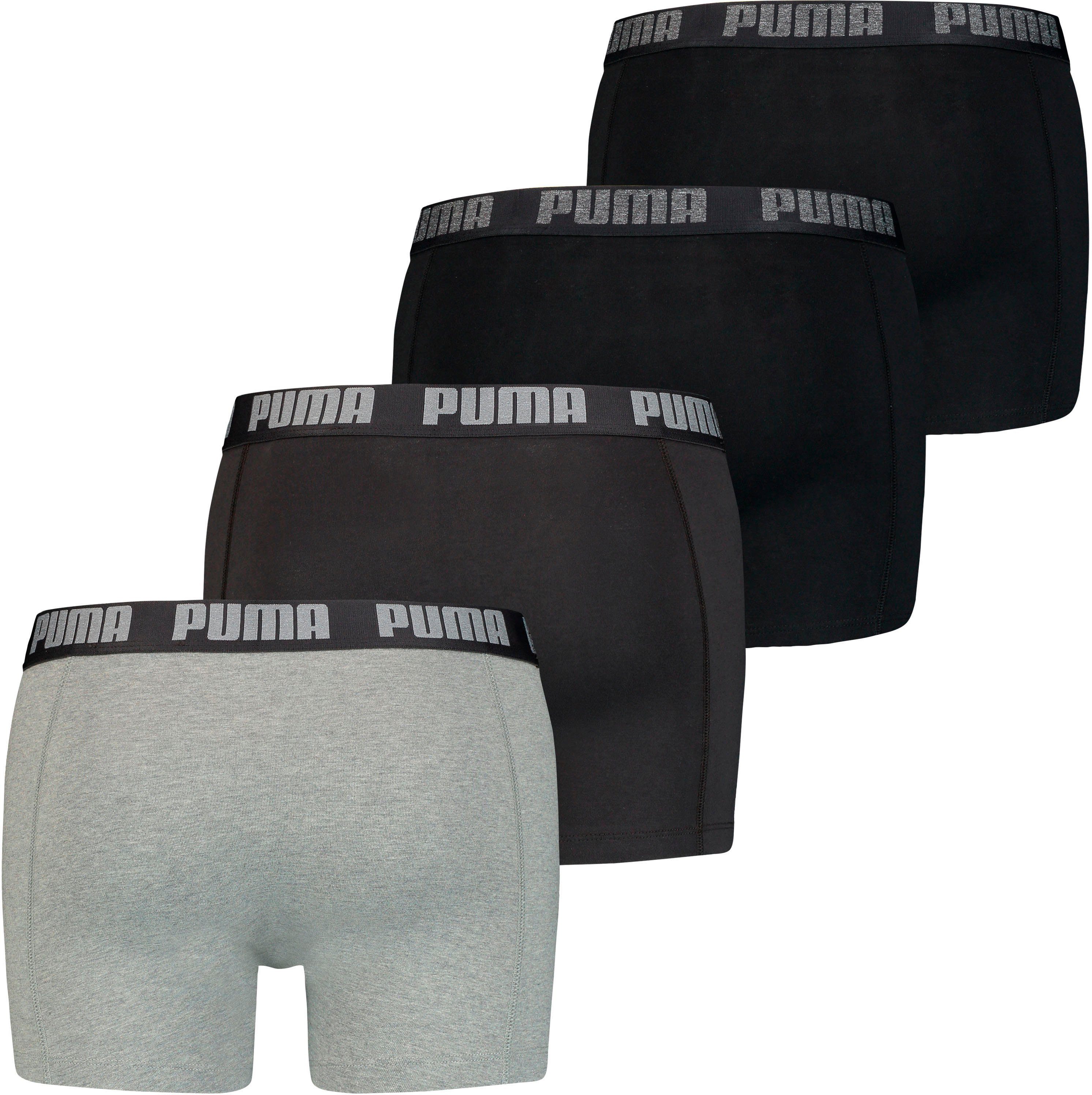 PUMA Boxershort PUMA MEN EVERYDAY BOXER 4P ECOM (Set van 4)
