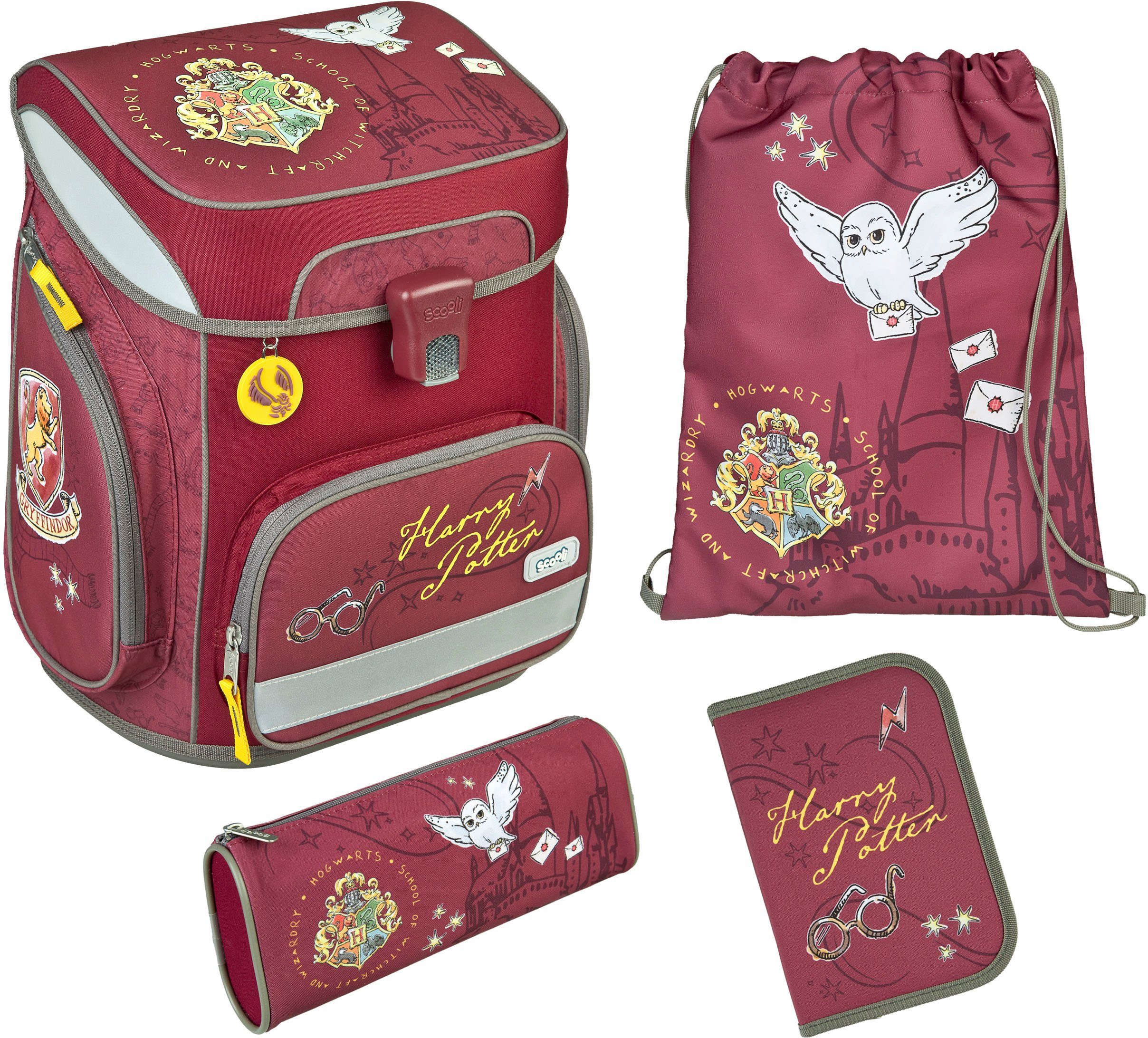 Scooli Schooltas EasyFit, Harry Potter (set, 5-delig)