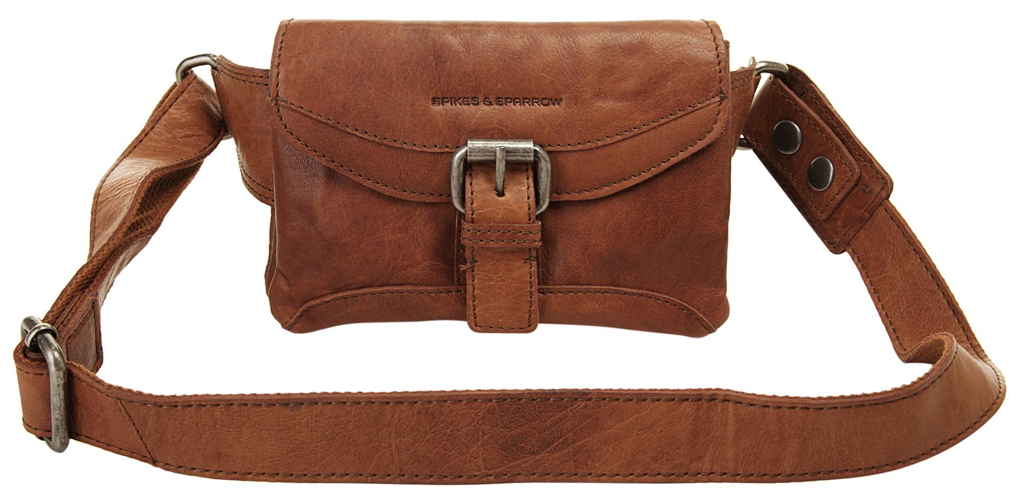 Spikes & Sparrow Heuptasje echt leder