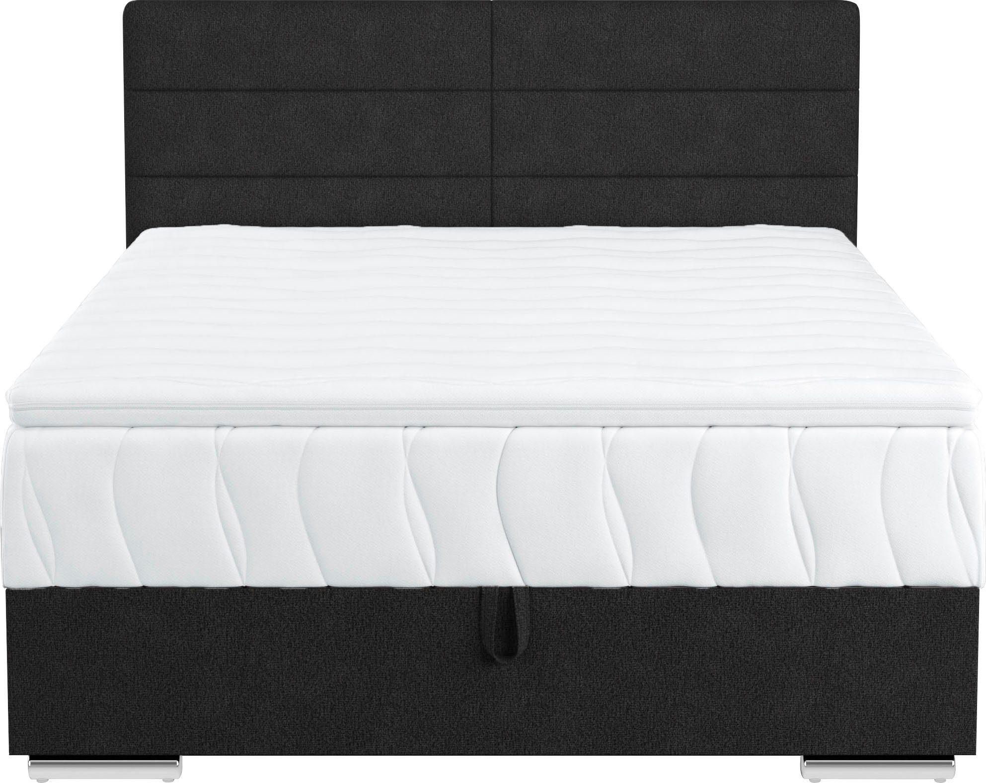 COTTA Boxspring Tom met bedkist, topmatras en sierkussen