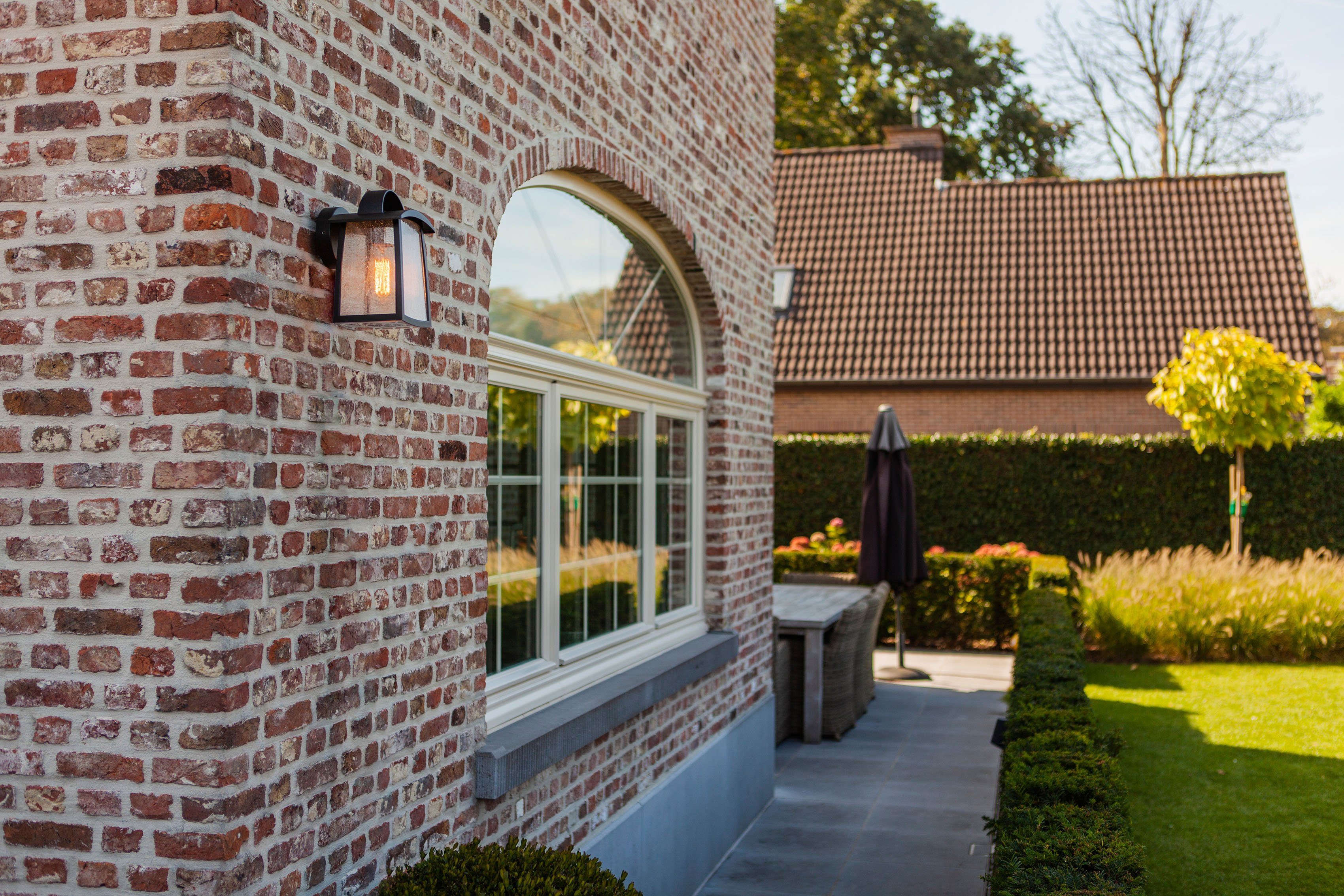LUTEC Wandlamp voor buiten Kelsey (1 stuk)
