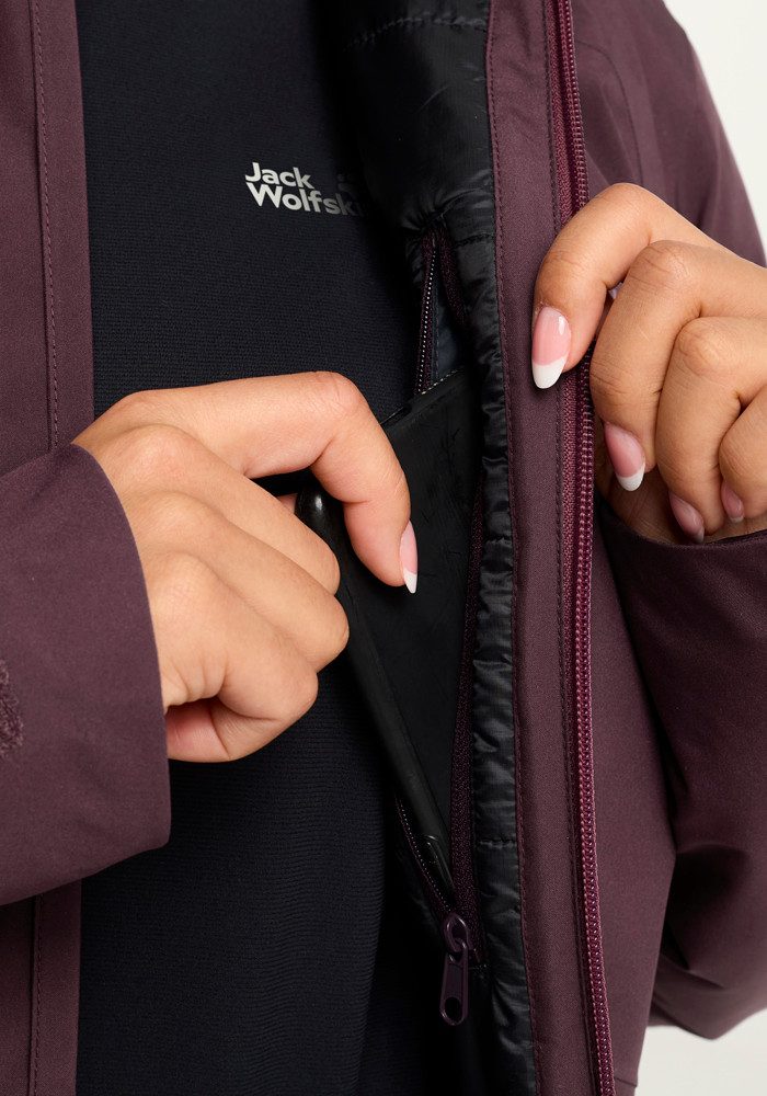 Jack Wolfskin Winterjack HEIDELSTEIN in het JKT W