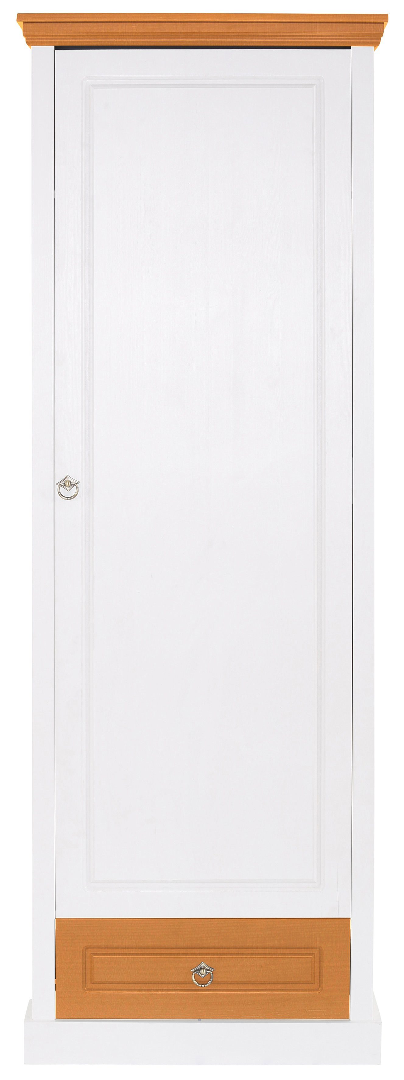 Home affaire Kledingkast Basilico van massieve dennen, fsc®, breedte 67 cm, met kledingstang