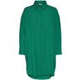 only lange blouse onlmathilde-viva life long 3-4 shirt met linnen groen