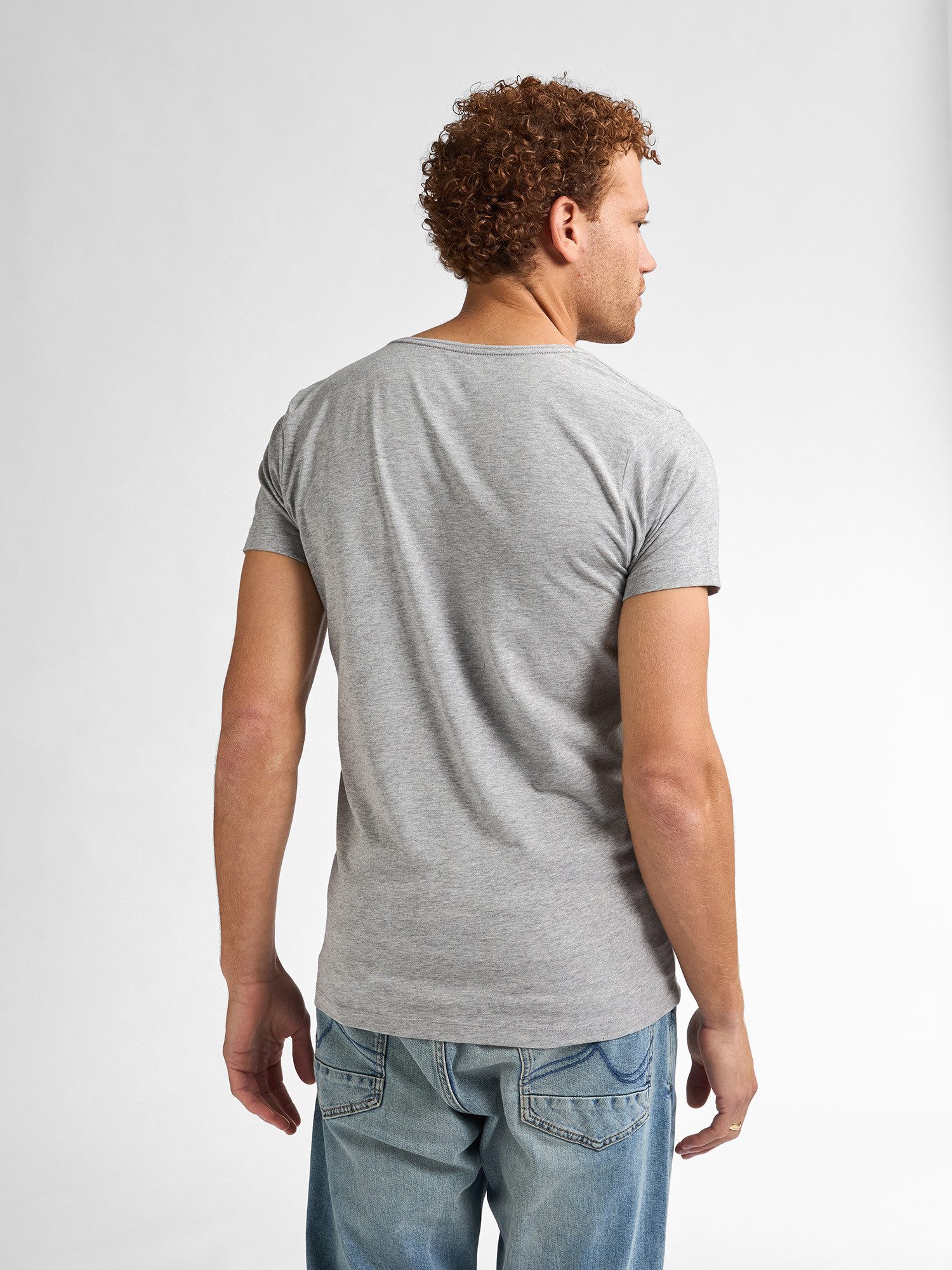 Petrol Industries T-shirt V-hals (Set van 2)