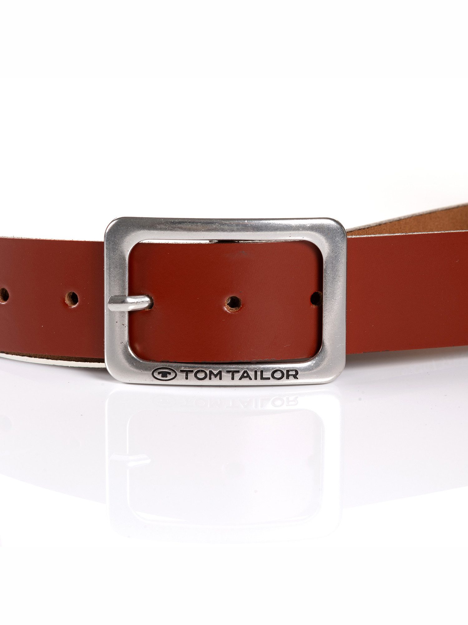 Tom Tailor Leren riem TTEVE 4 cm brede dameslerenriem, klassiek must-have