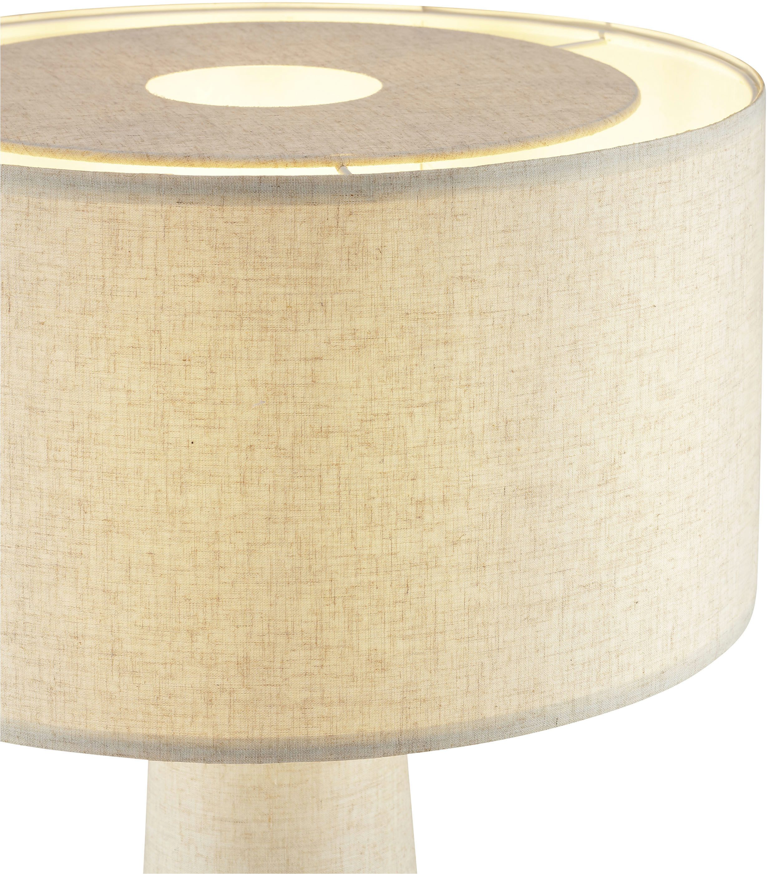 LeGer Home by Lena Gercke Staande lamp Lienne Textiel lamp, hoogte 143 cm, Ø 50 cm (1 stuk)