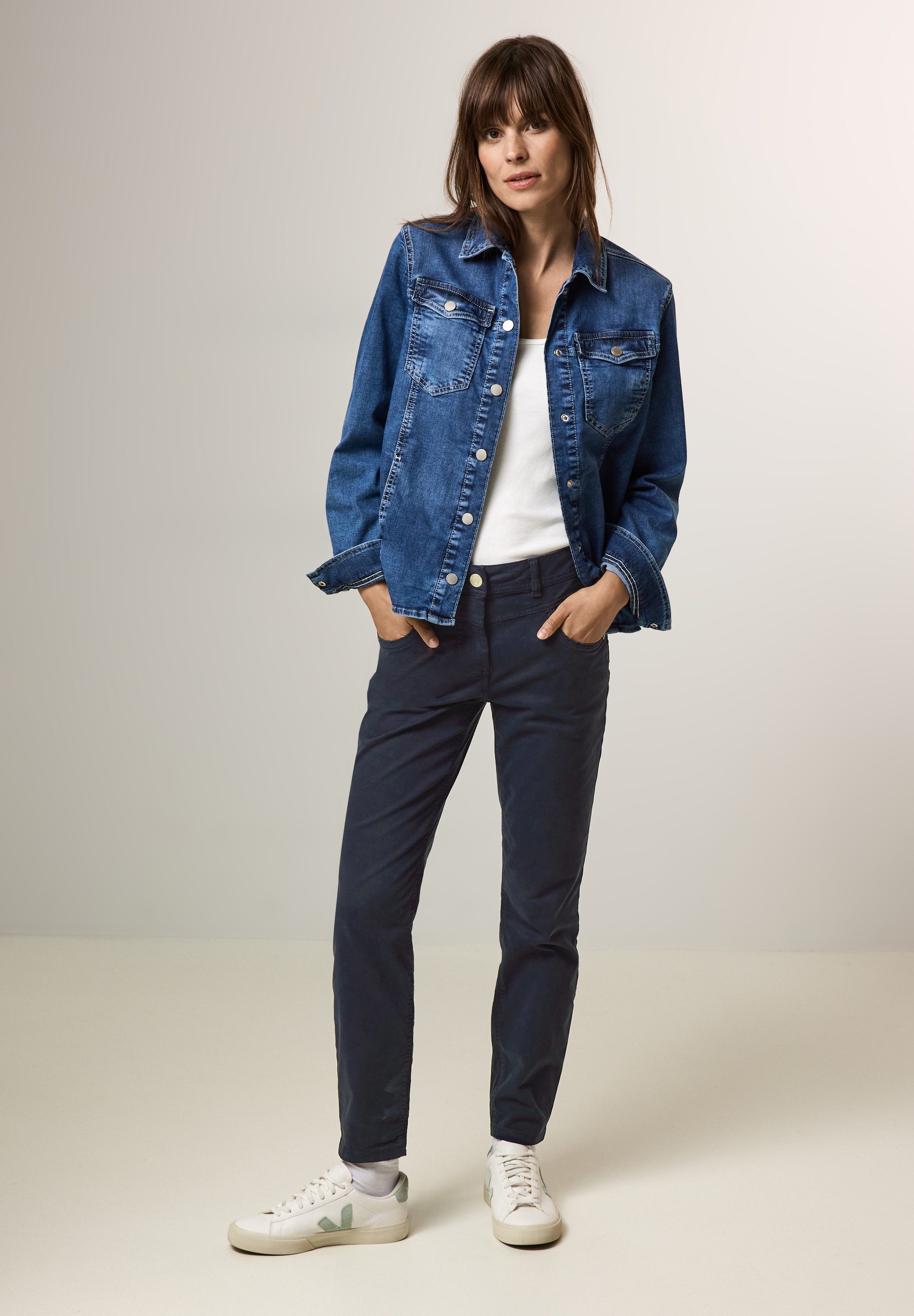 Cecil Stretchbroek Stijl Vicky in five-pocketsstijl