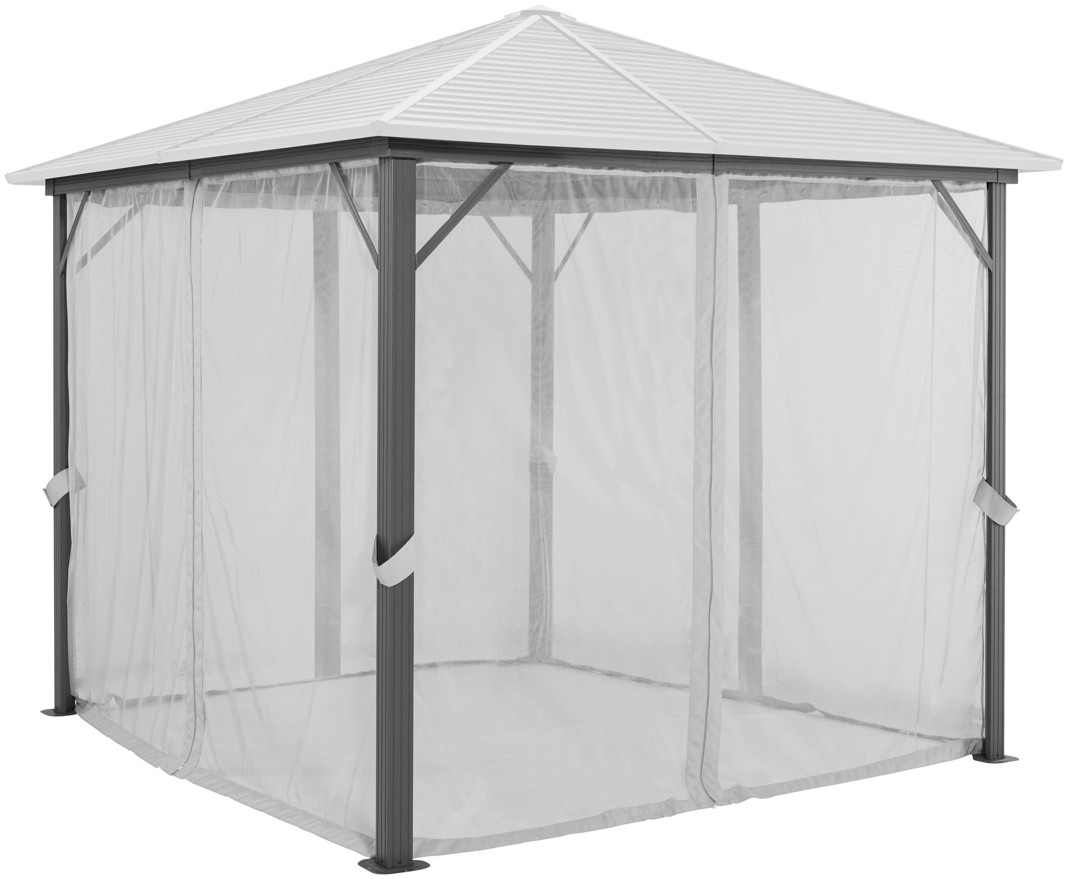 KONIFERA Zij-element partytent Barbados (set)