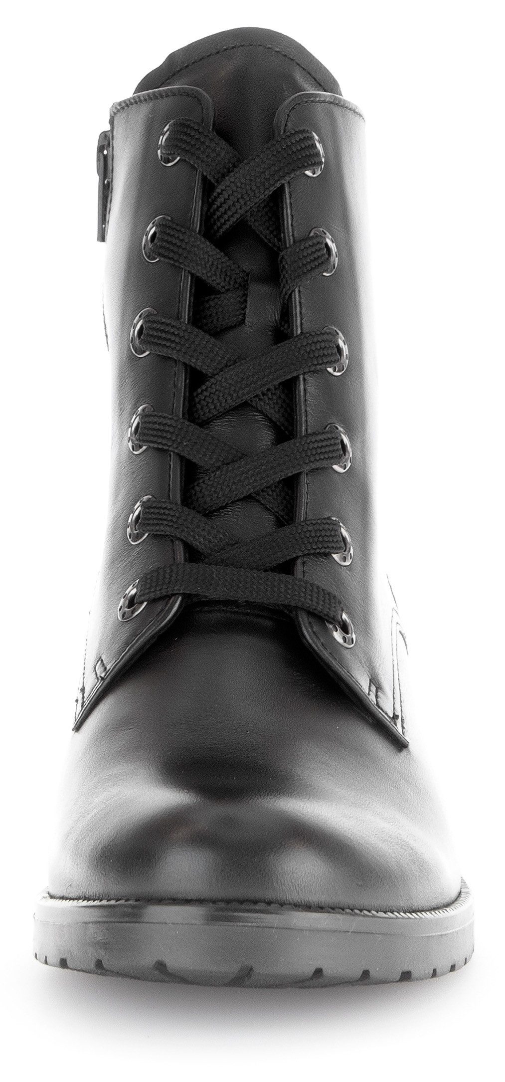 Gabor Veterlaarsjes Tunis blokhak, veterschoenen, comfort schoen met aantrekloop, g-breedte