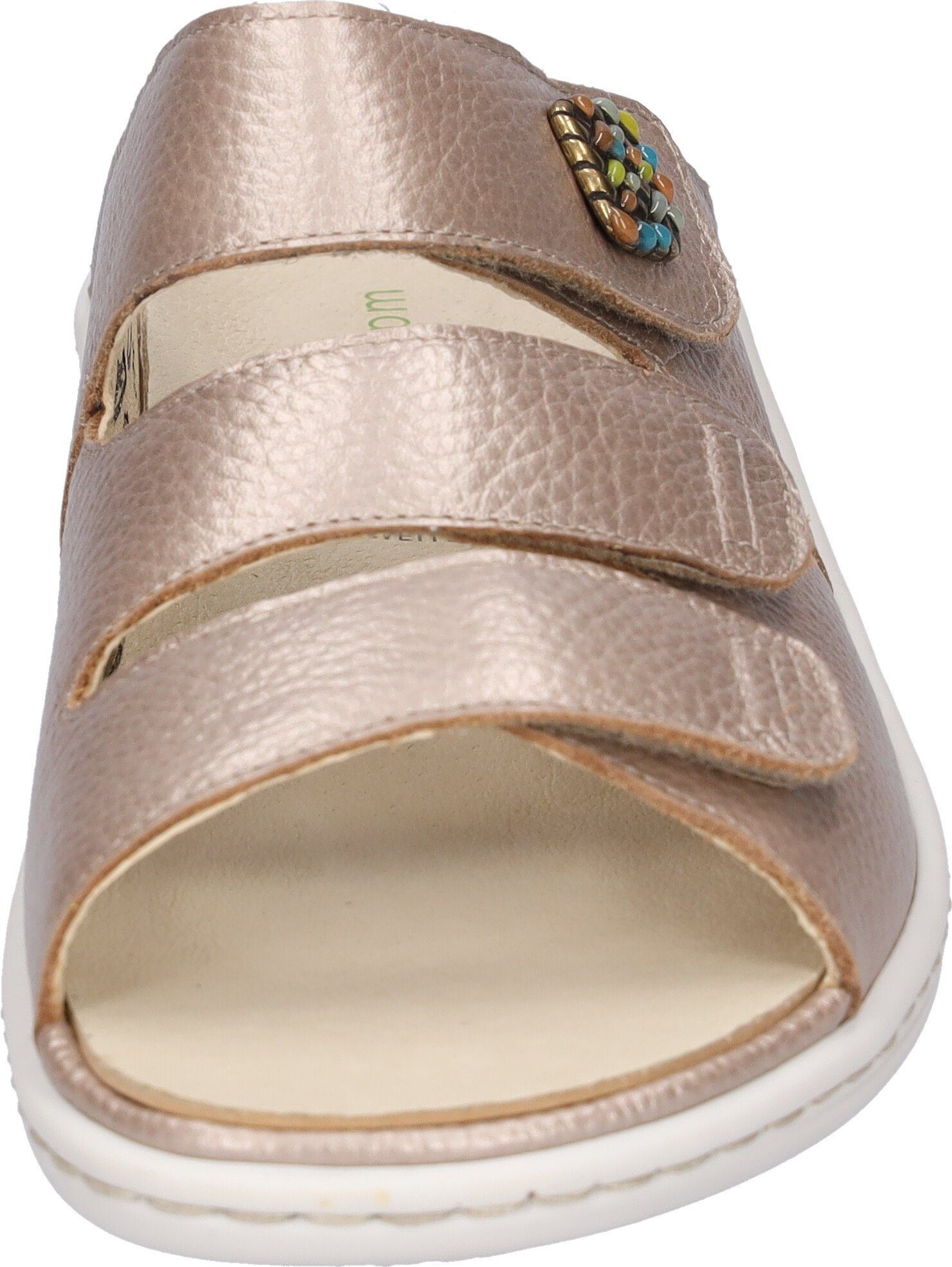 Waldläufer Slippers HERIA sleehak, zomerschoen, slippers in breedte h, klittenband
