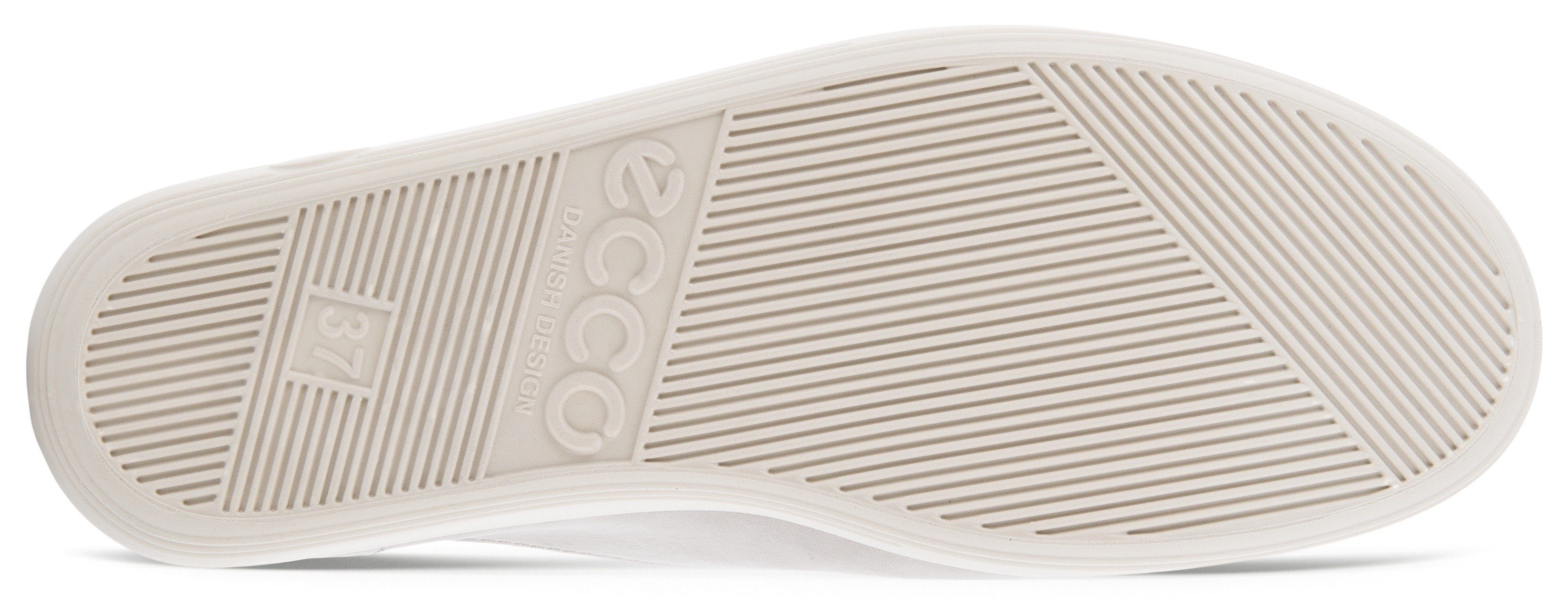 Ecco Veterschoenen Ecco Soft 2.0 vrijetijdsschoen, lage schoen, veterschoen met subtiele logo-opdruk