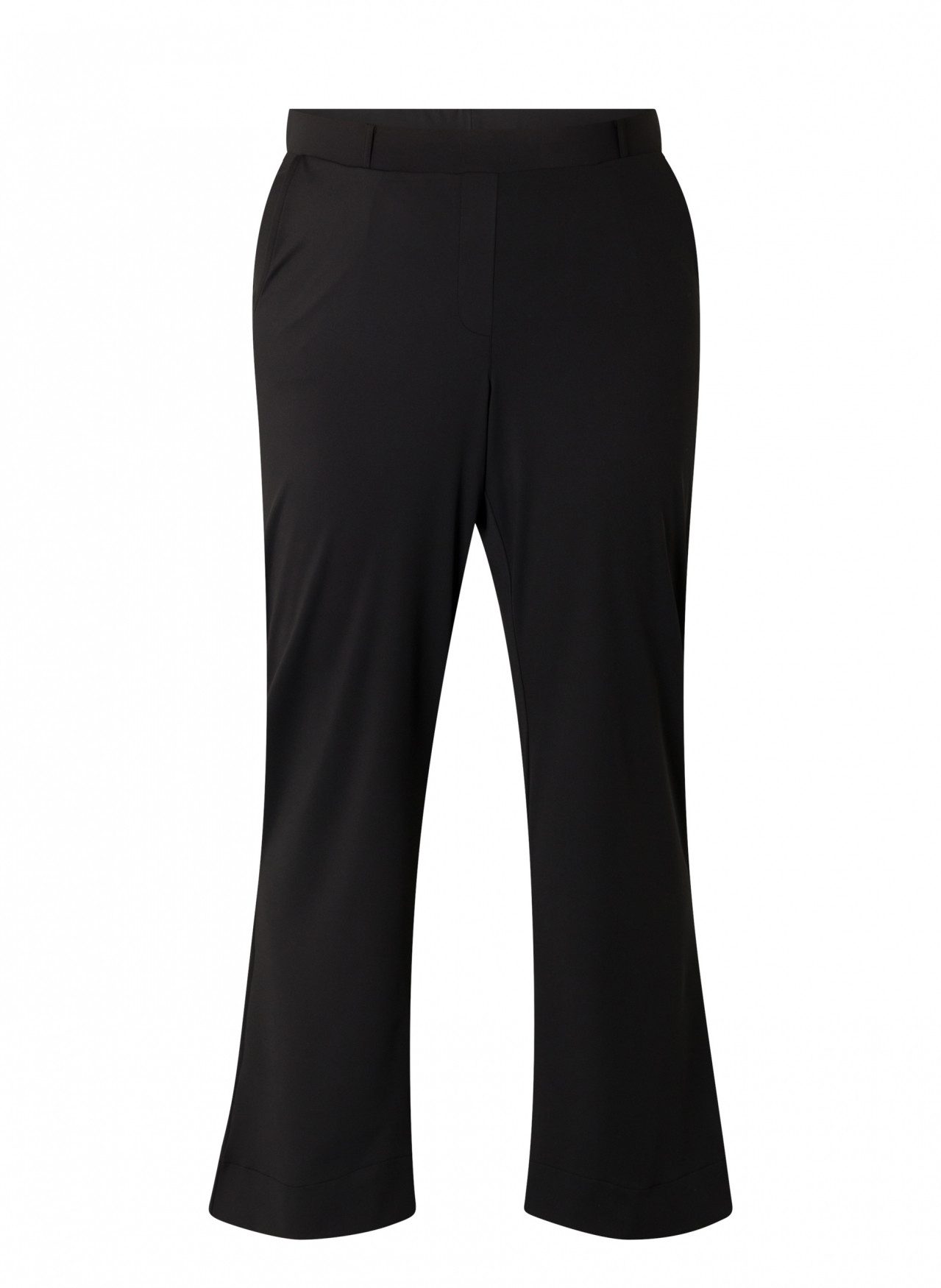 Base Level Curvy Stoffen broek Lori met stretch en lichte flair