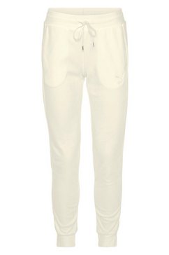 puma joggingbroek iconic t7 velour pants beige