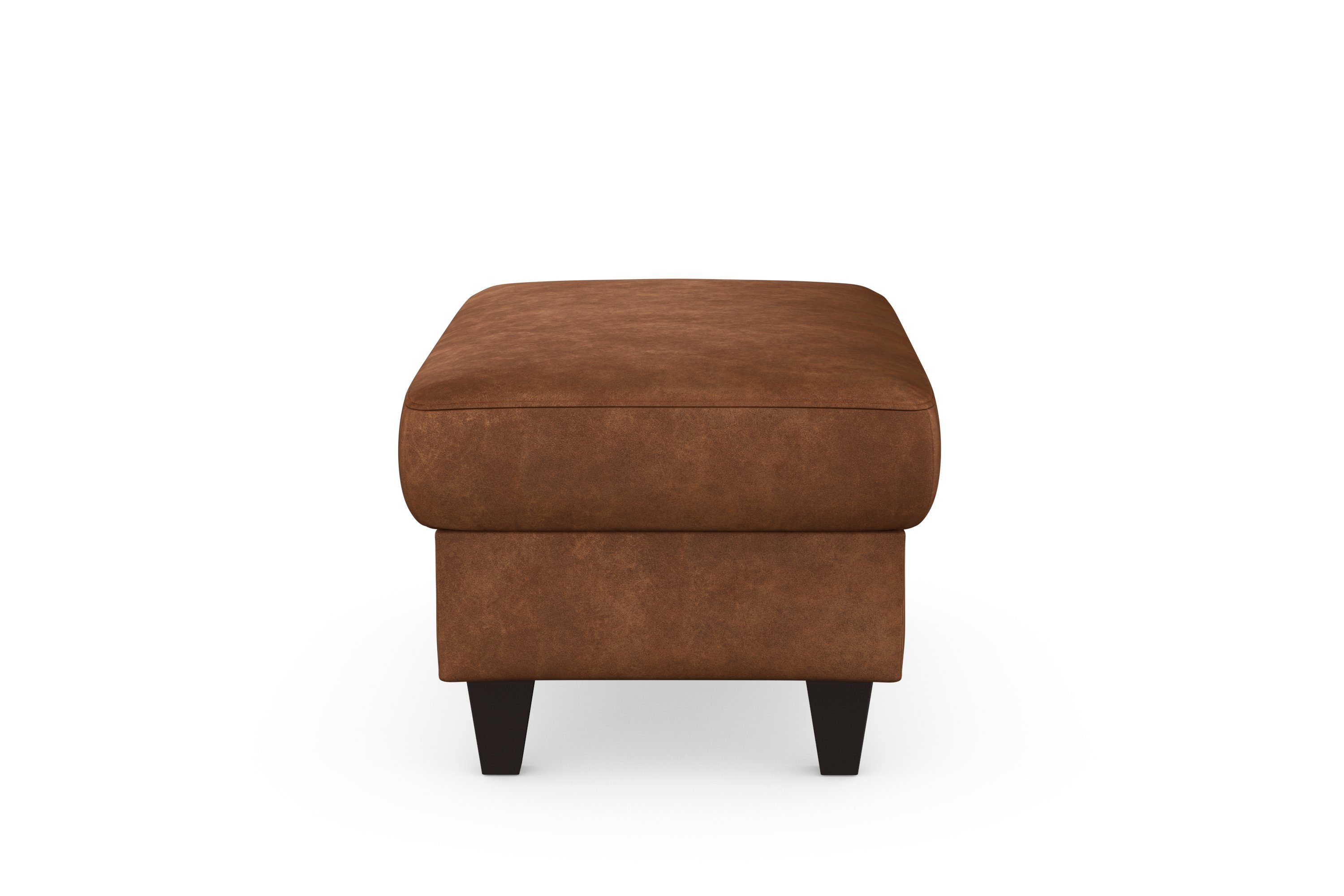 sit&more Hocker met bergruimte Farö met bergruimte en binnenvering en wengékleurige poten