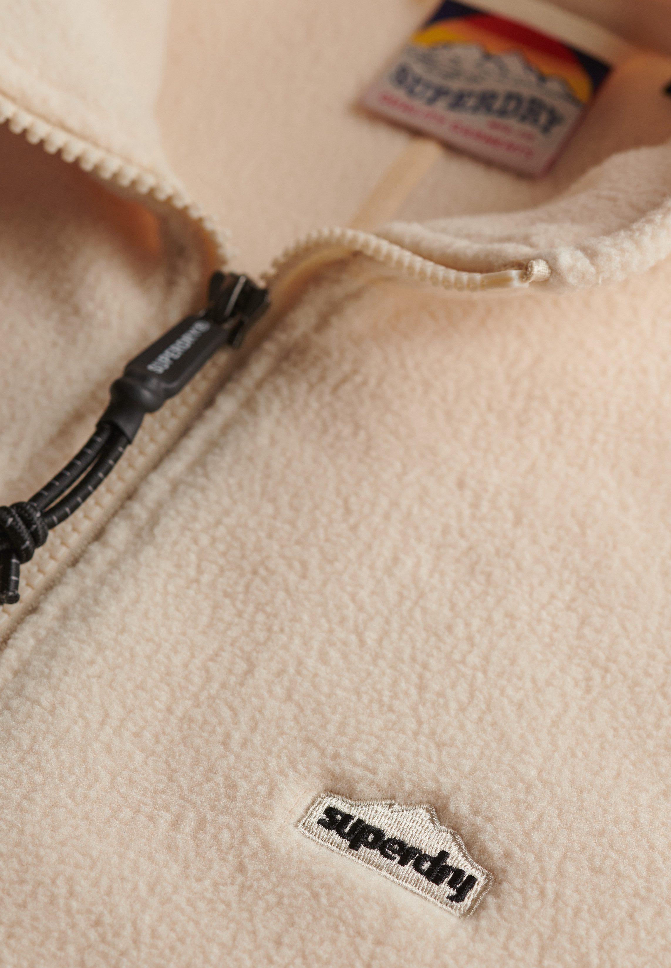 Superdry Fleecetrui POLAR FLEECE HALF ZIP