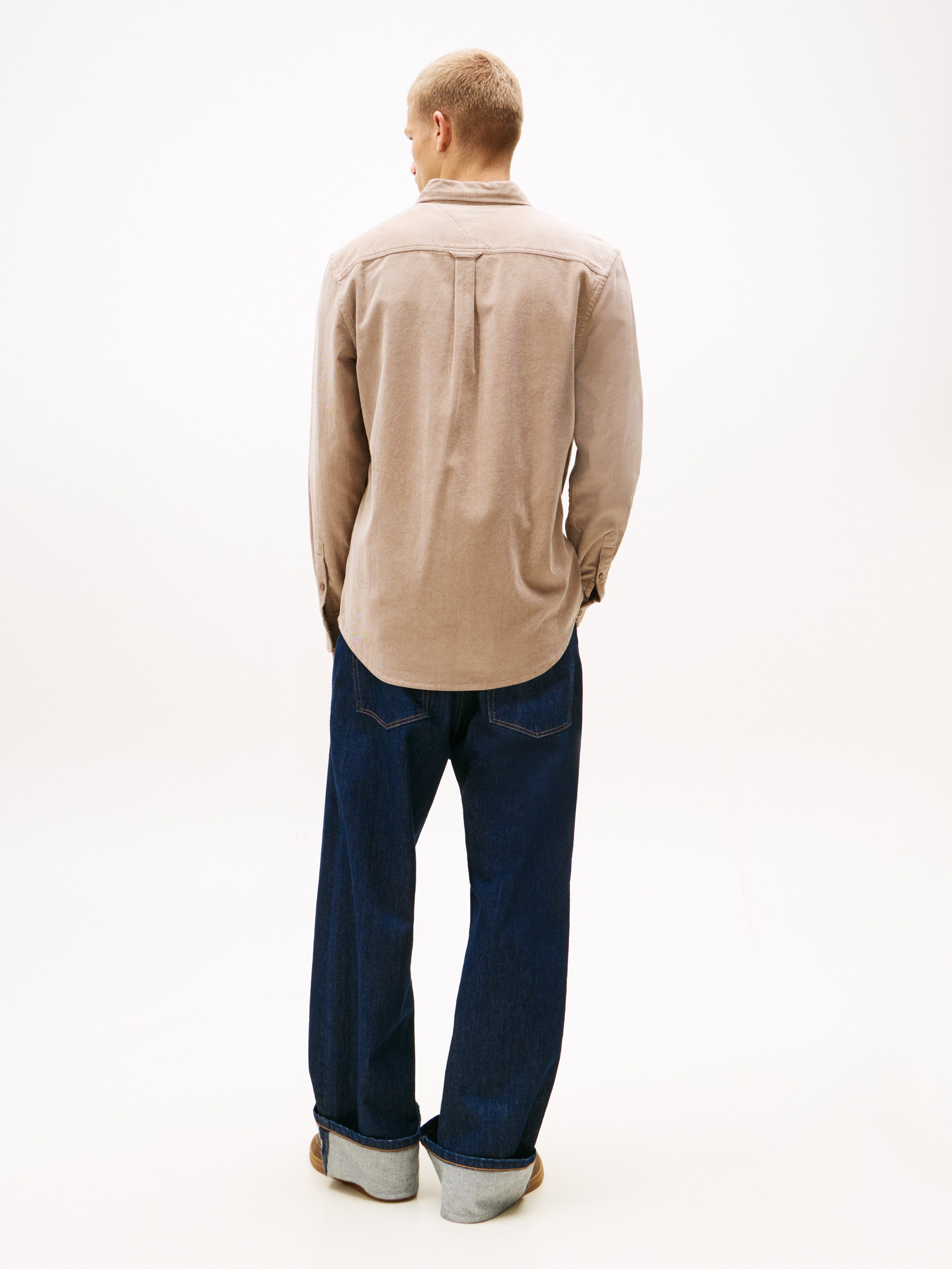 TOMMY JEANS Overhemd met lange mouwen TJM BABY CORD SHIRT EXT