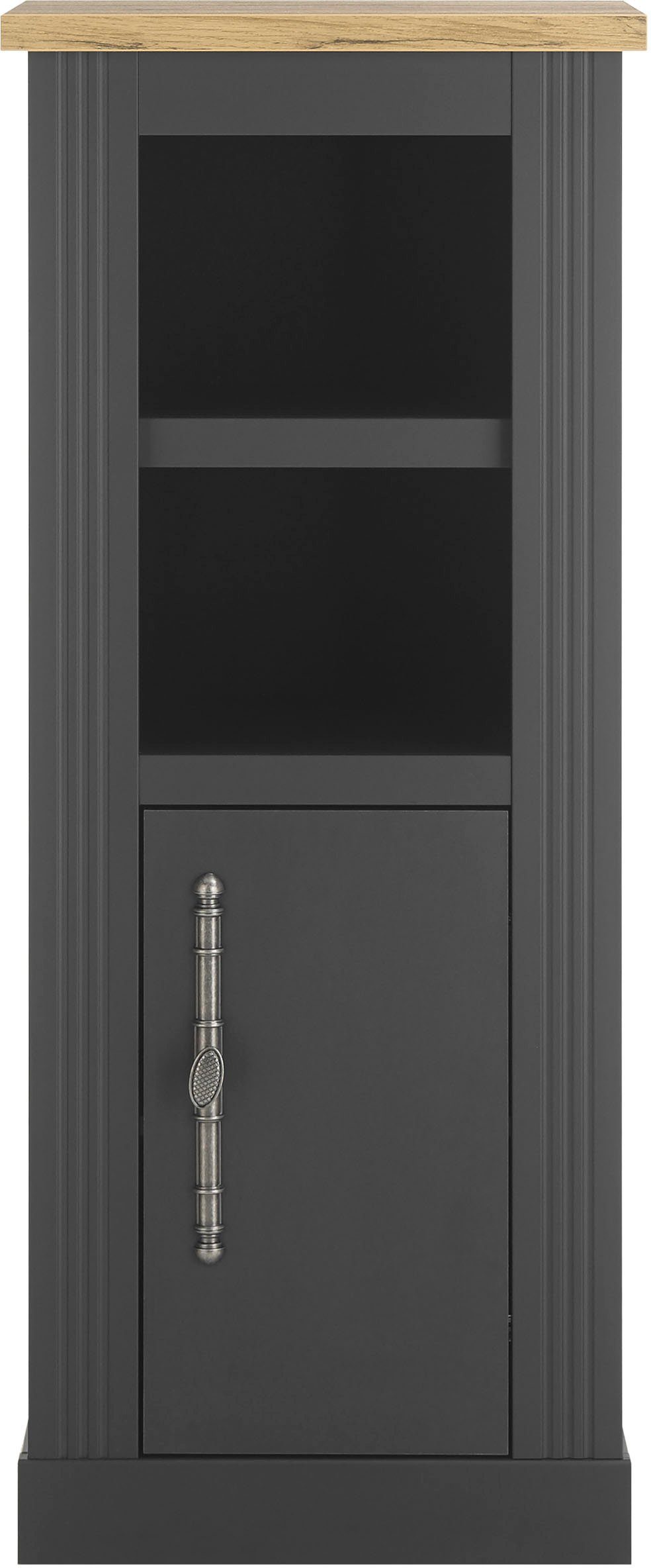 Home affaire Halfhoge kast WESTMINSTER, badkamerkast in landhuisstijl, kast met metalen handgrepen