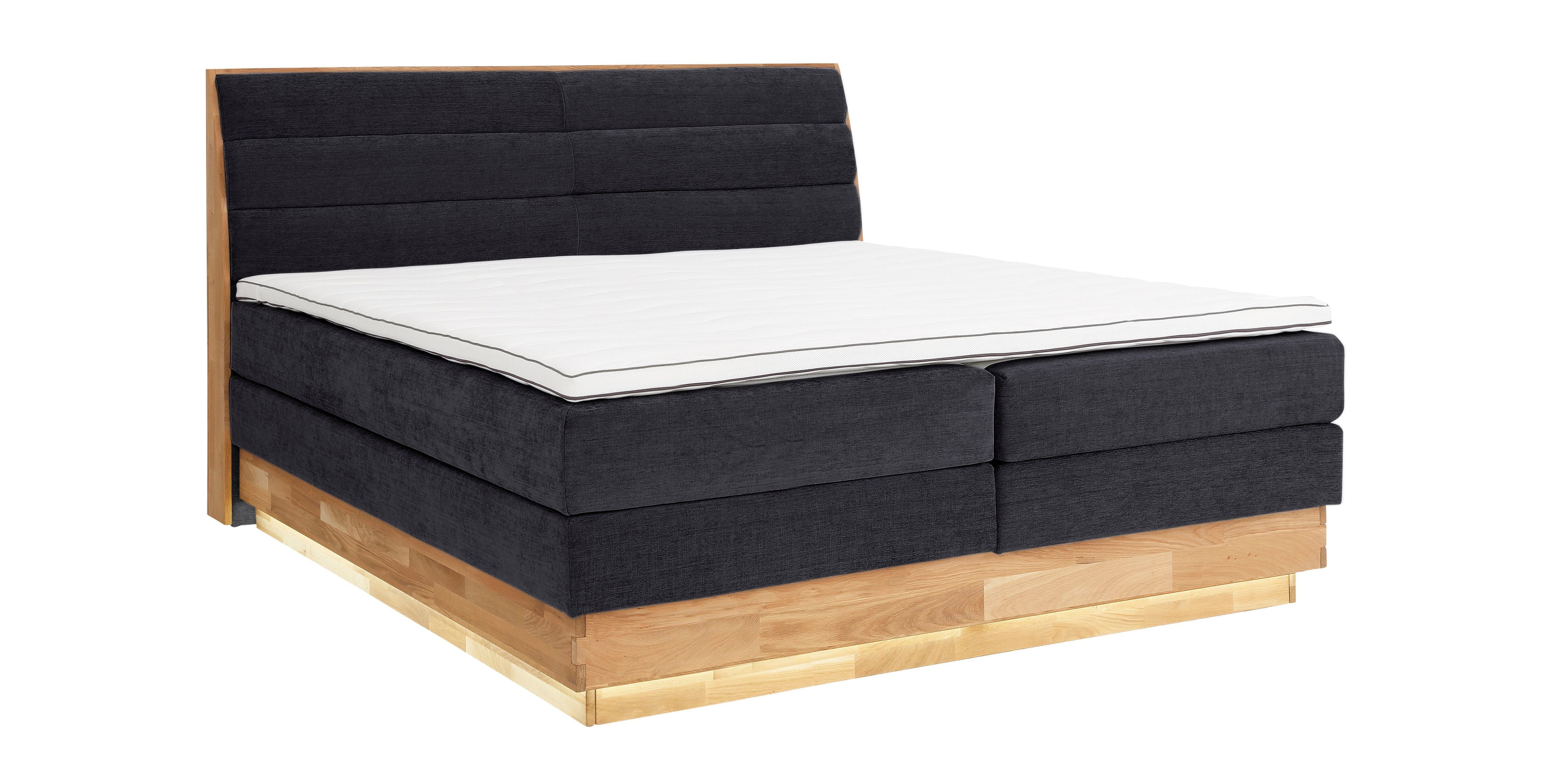 OTTO products Boxspring Ledverlichting, met gecertificeerde, gerecyclede overtrekstoffen
