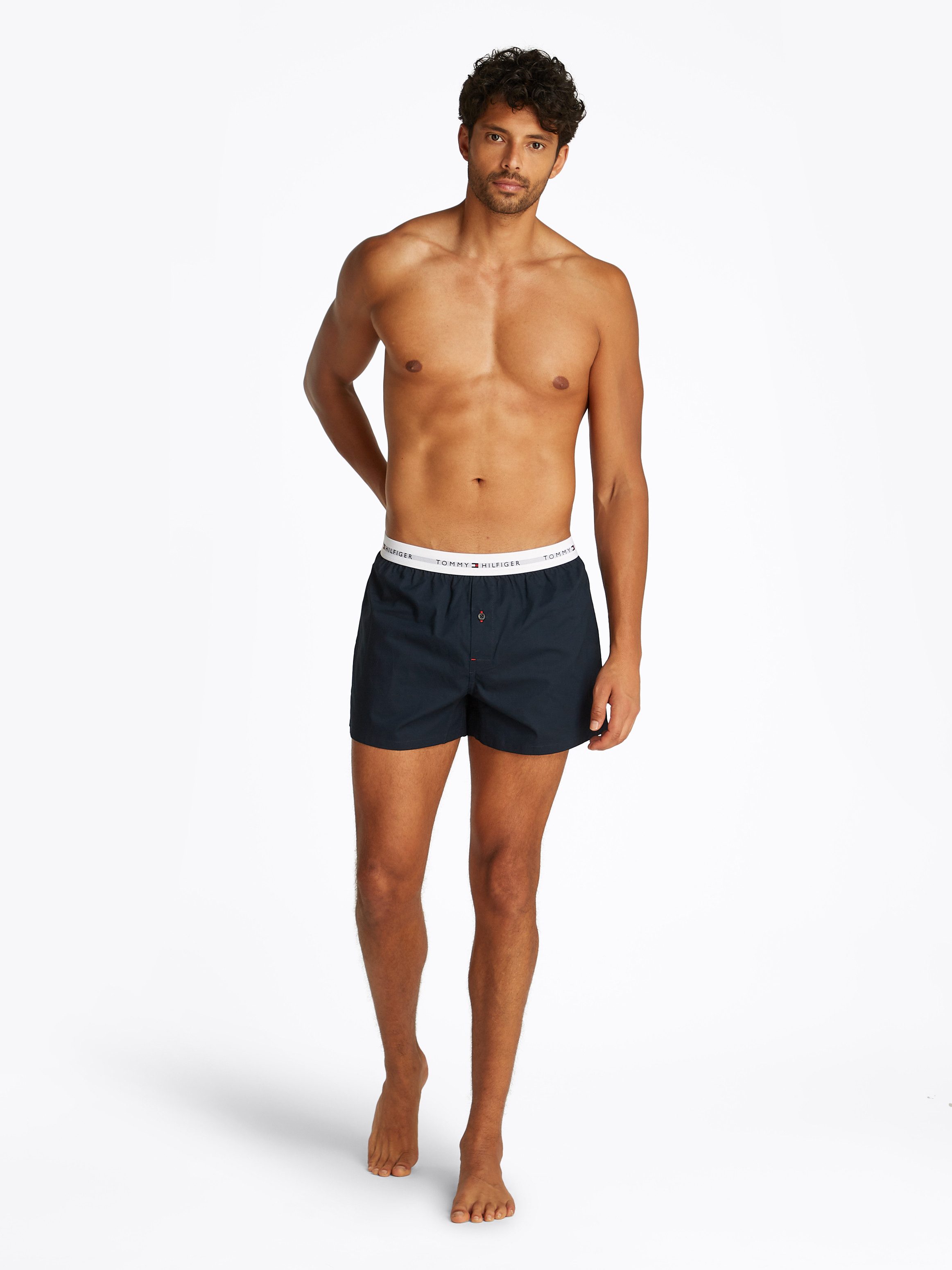 Tommy Hilfiger Underwear Geweven boxershort 2P WOVEN BOXER (set, 2 stuks, 2 stuks)