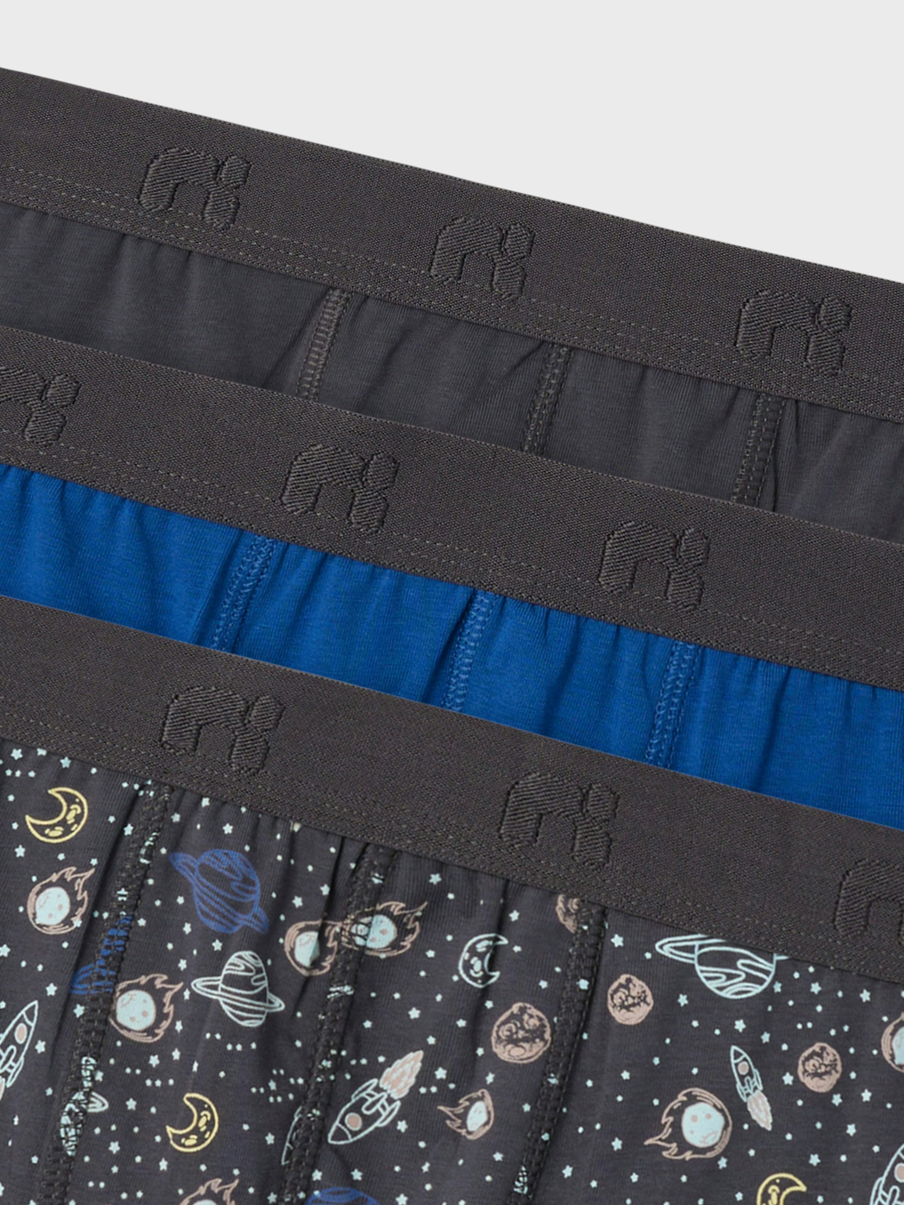 Name It Trunk NKMBOXER 3P IRON SPACE NOOS (set, 3 stuks)