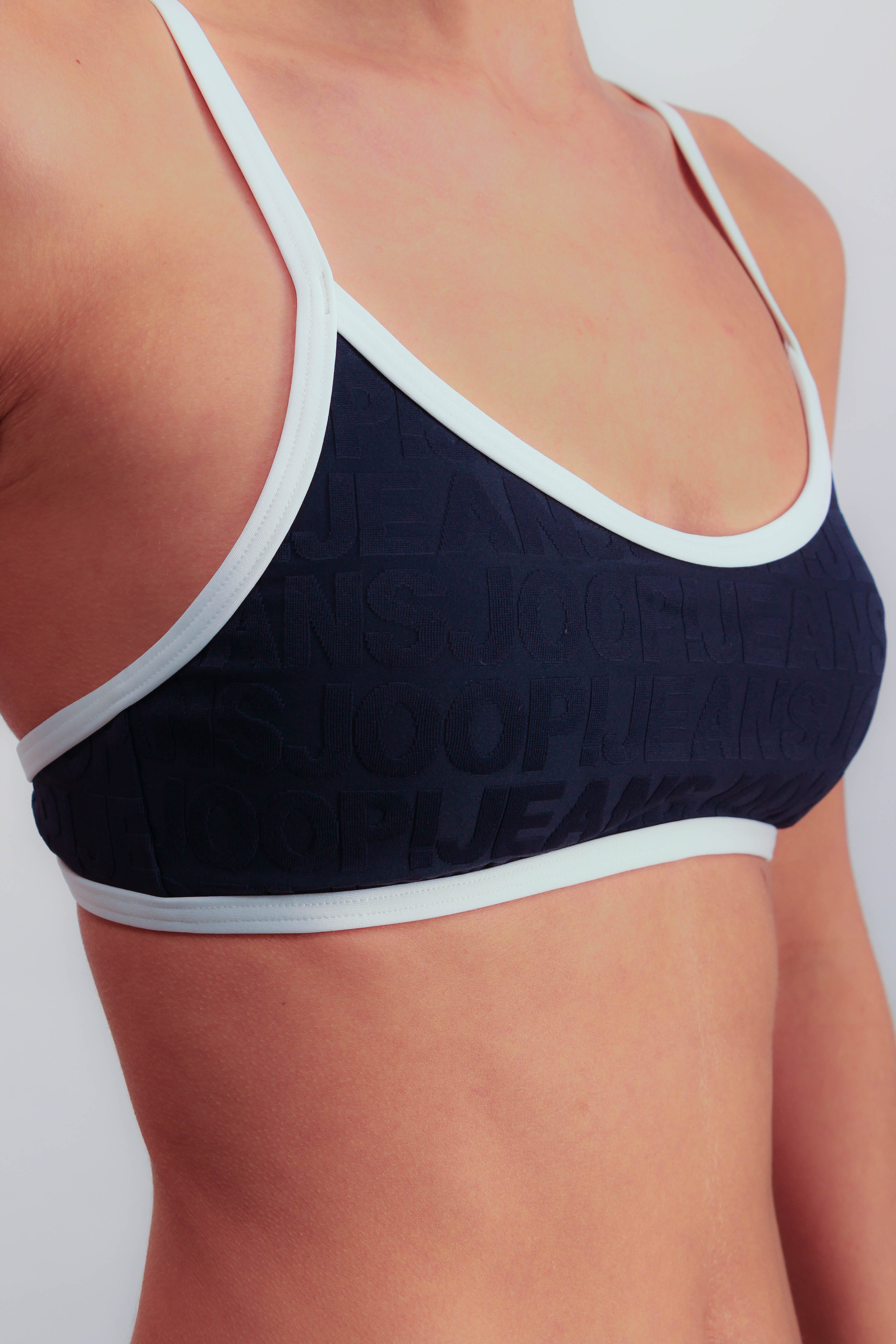 JOOP! Bustierbikinitop JEANS! LOGOGRAM