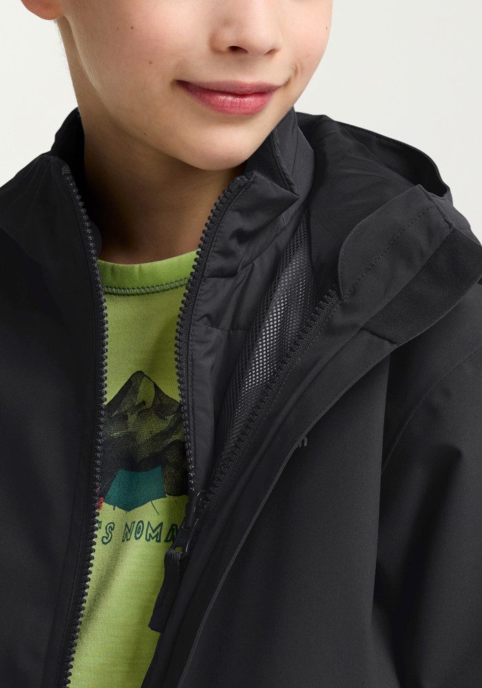 Jack Wolfskin Functioneel 3-in-1-jack HYBRID 3IN1 JACKET K