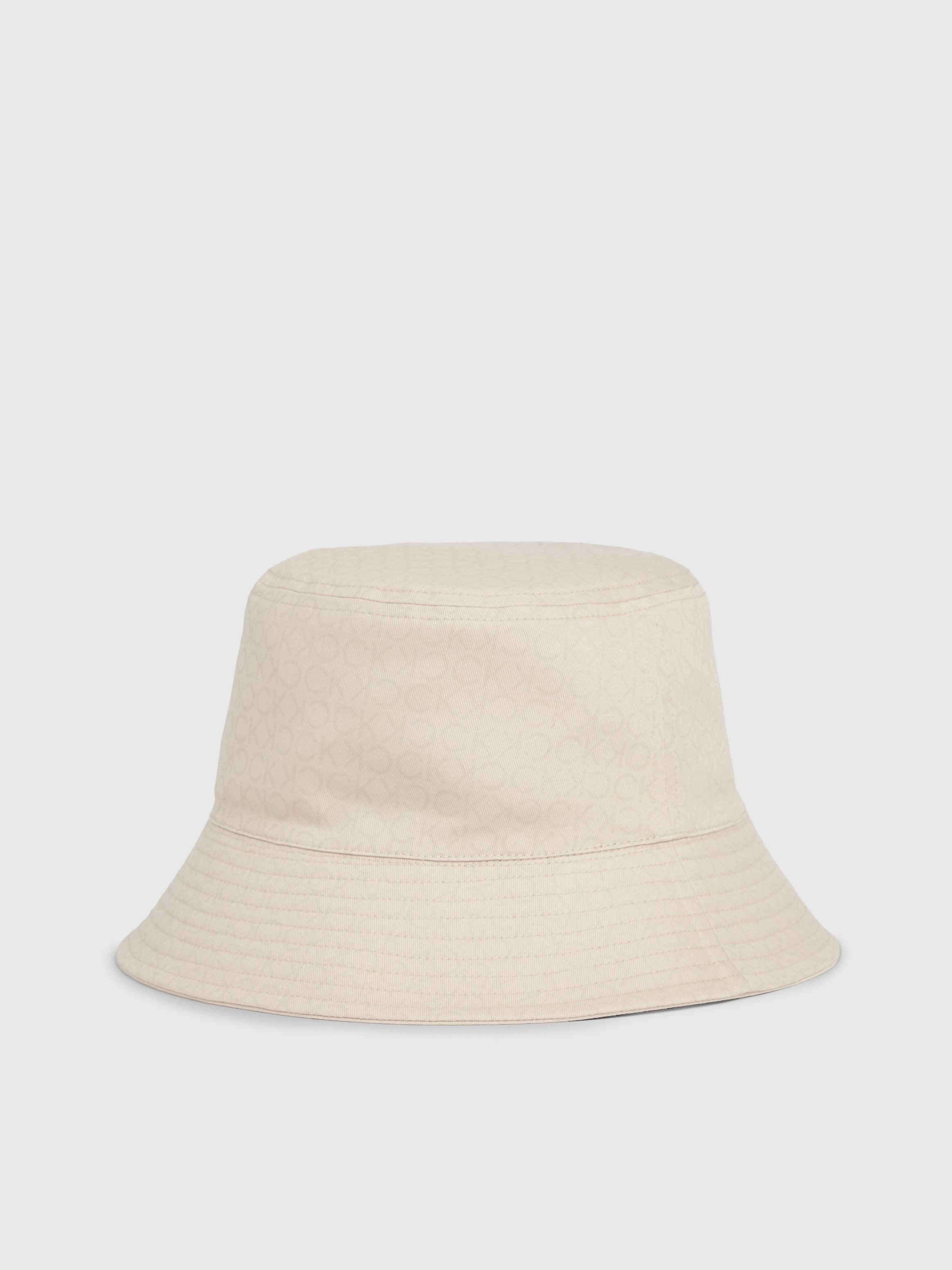 Calvin Klein Vissershoed REVERSIBLE MONOGRAM BUCKET HAT