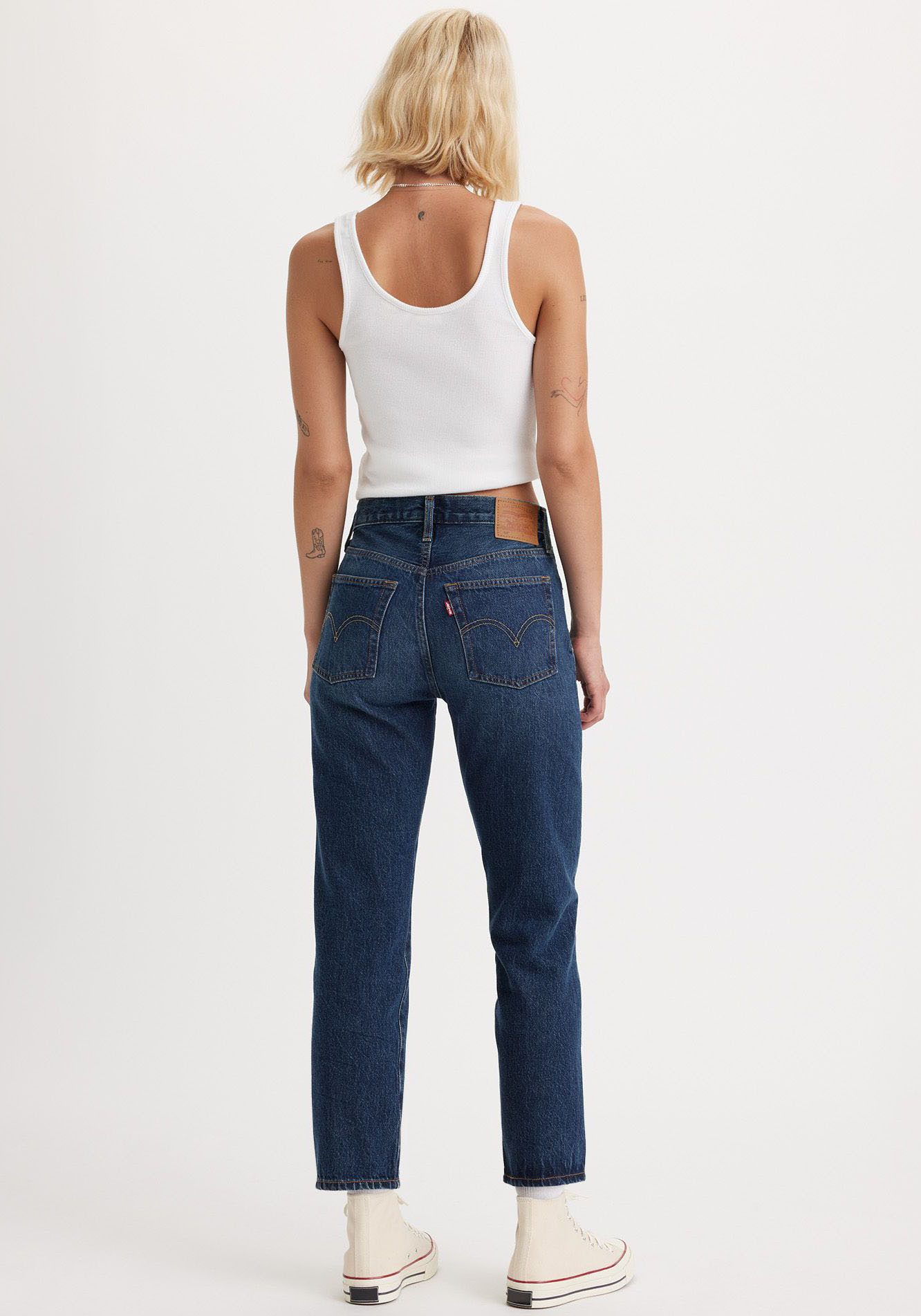 Levi's® 7/8 jeans 501 CROP 501 collectie, 5-pocket-stijl
