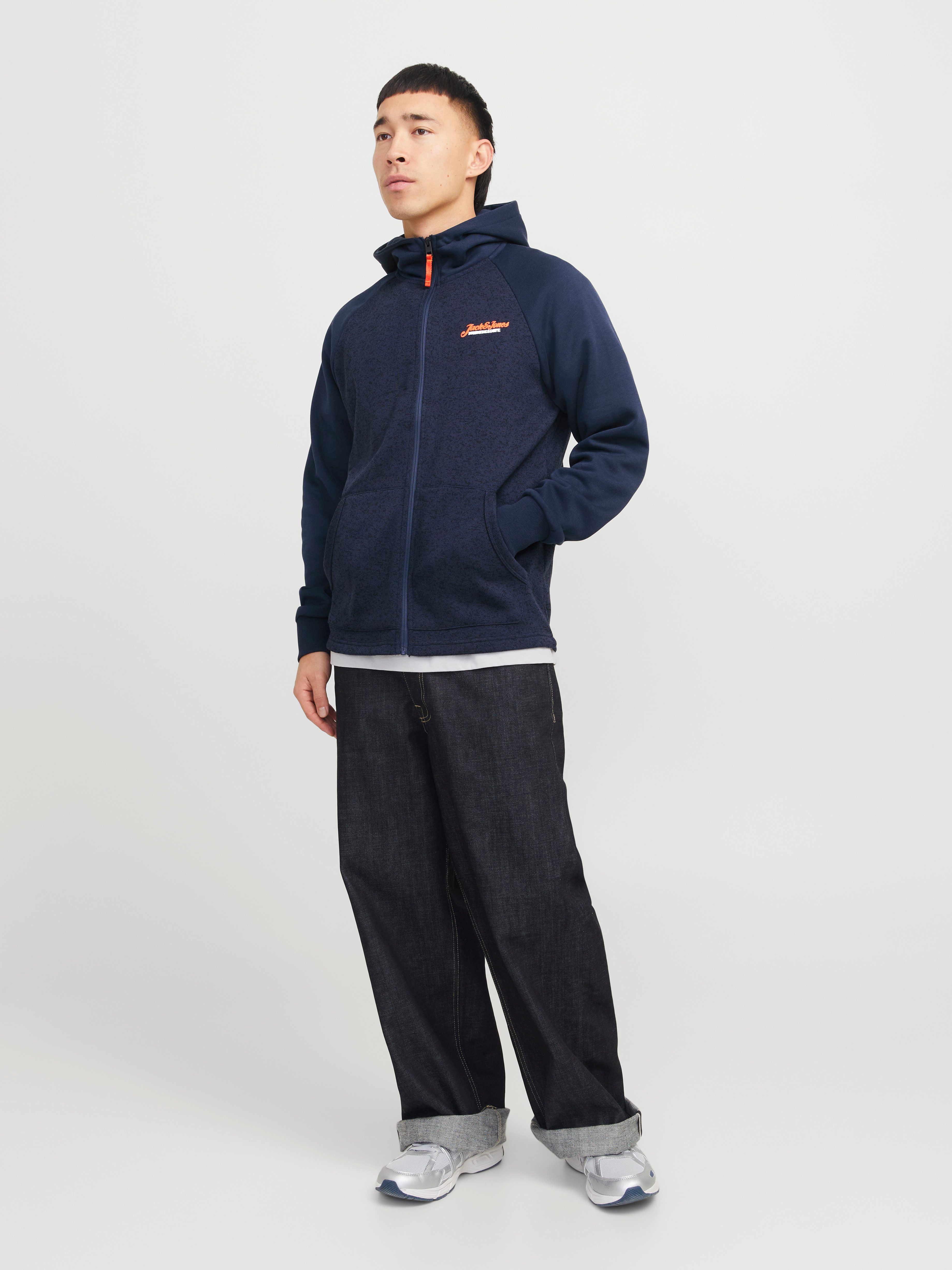 Jack & Jones Capuchonsweatvest JJERIK SWEAT ZIP HOOD