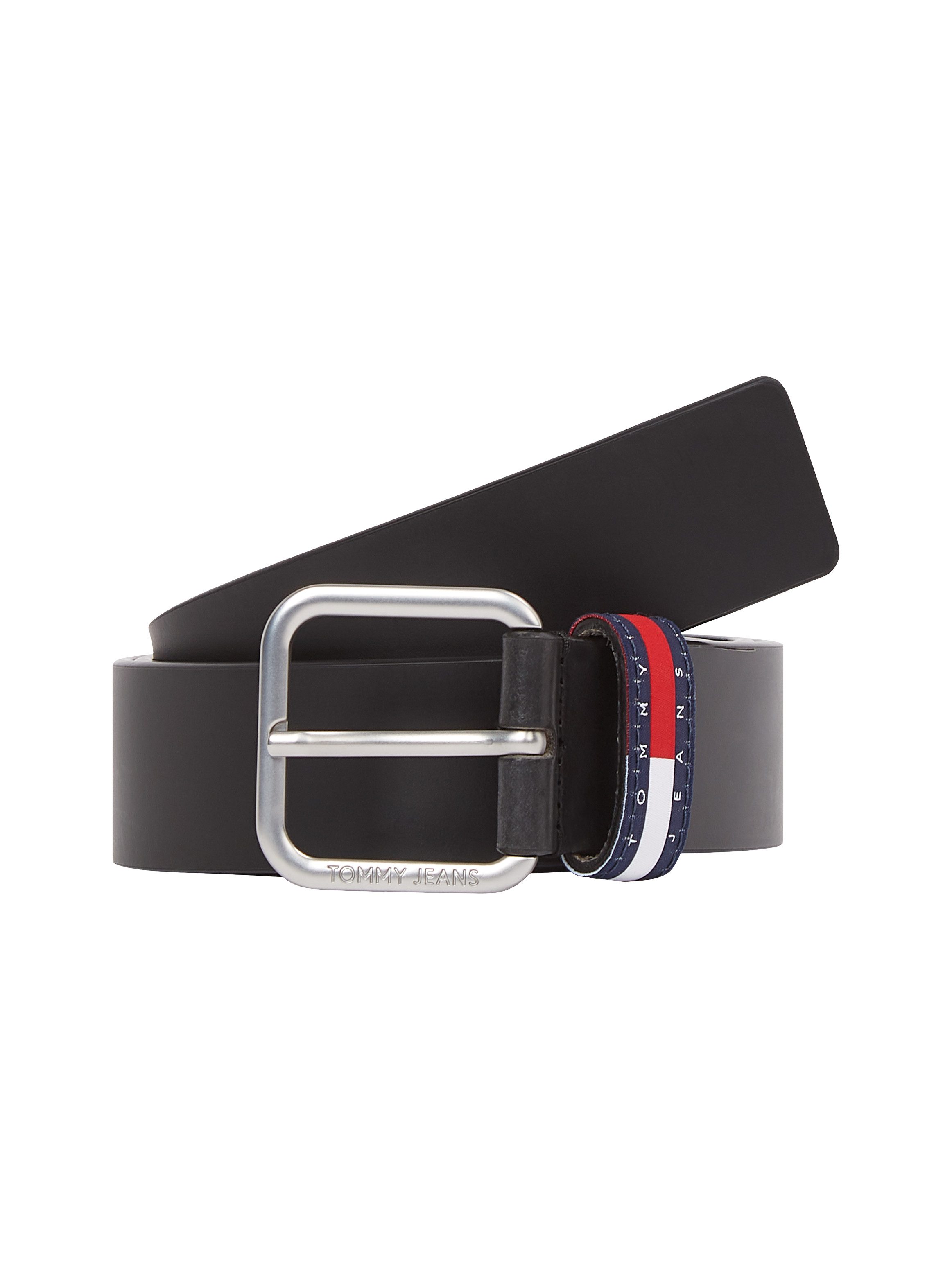 TOMMY JEANS Leren riem TJM RYAN 3.5 Lus met -badge