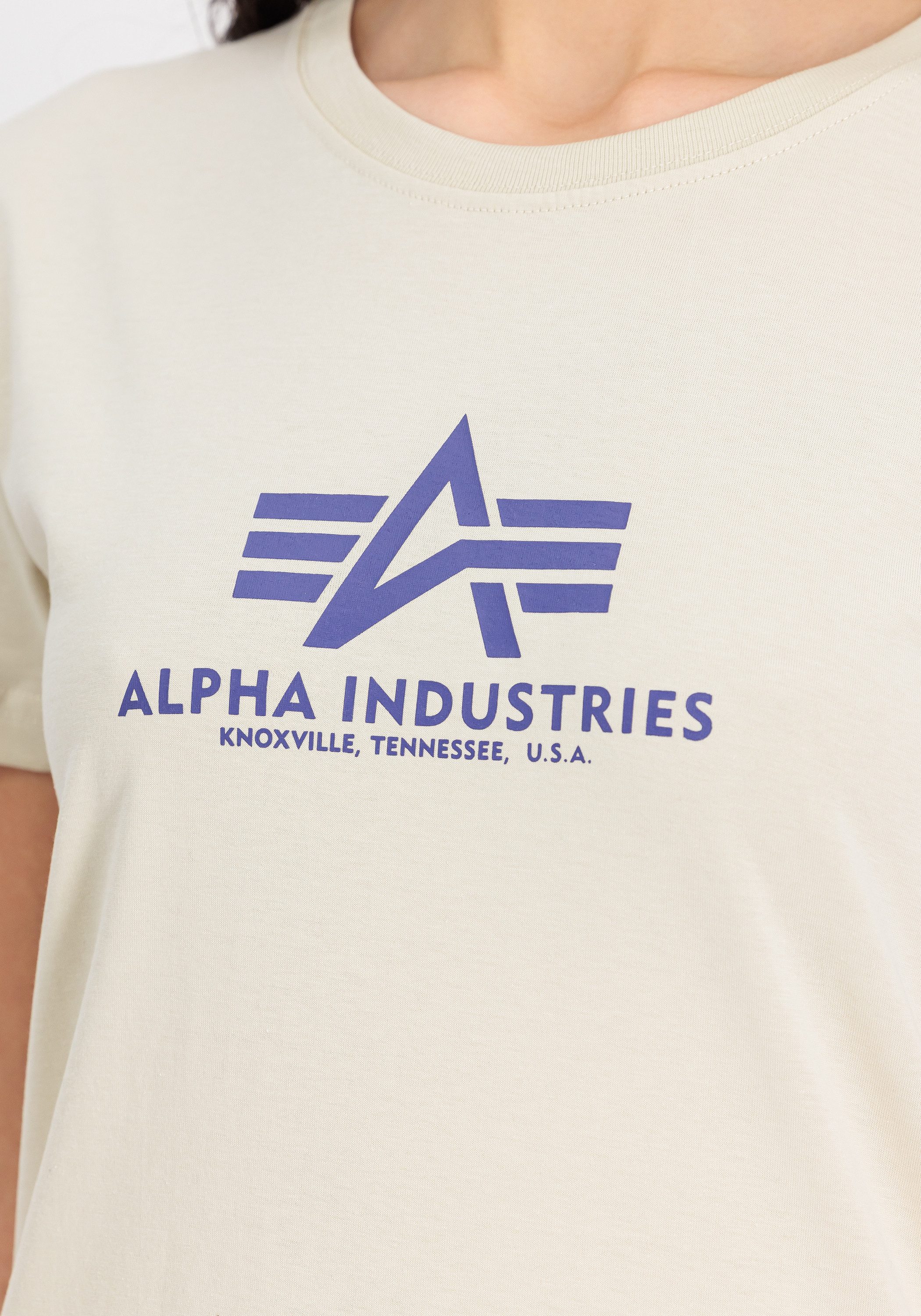 Alpha Industries T-shirt New Basic T-Shirt BL W