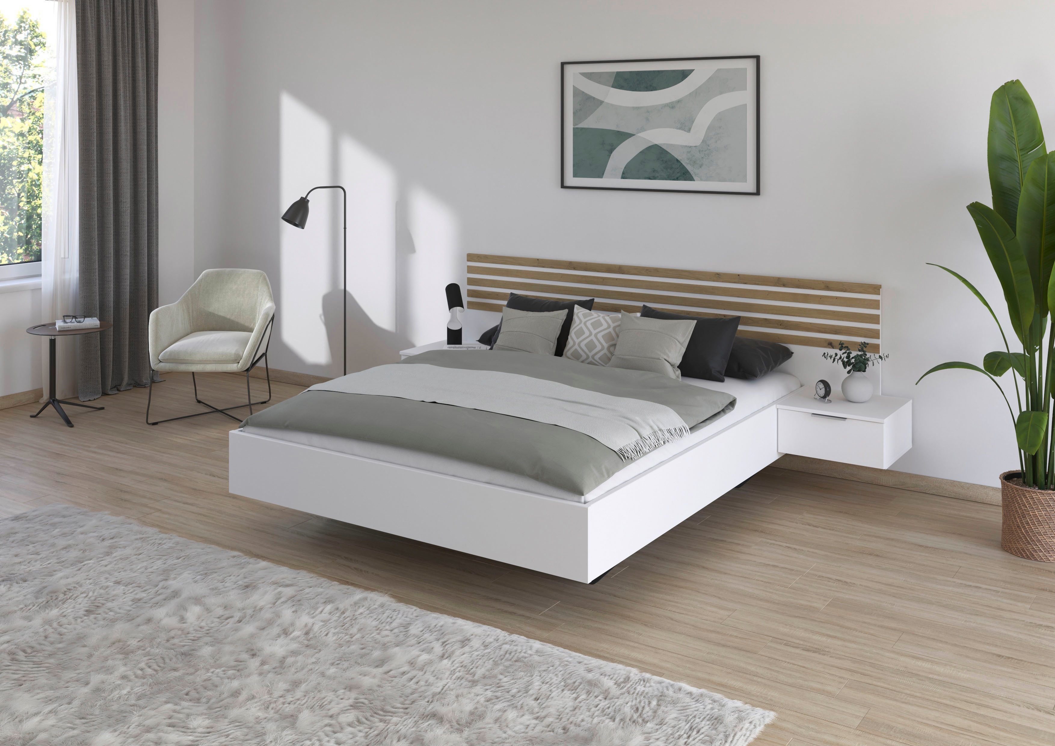rauch Ledikant Lamella met elegante lattengarnering