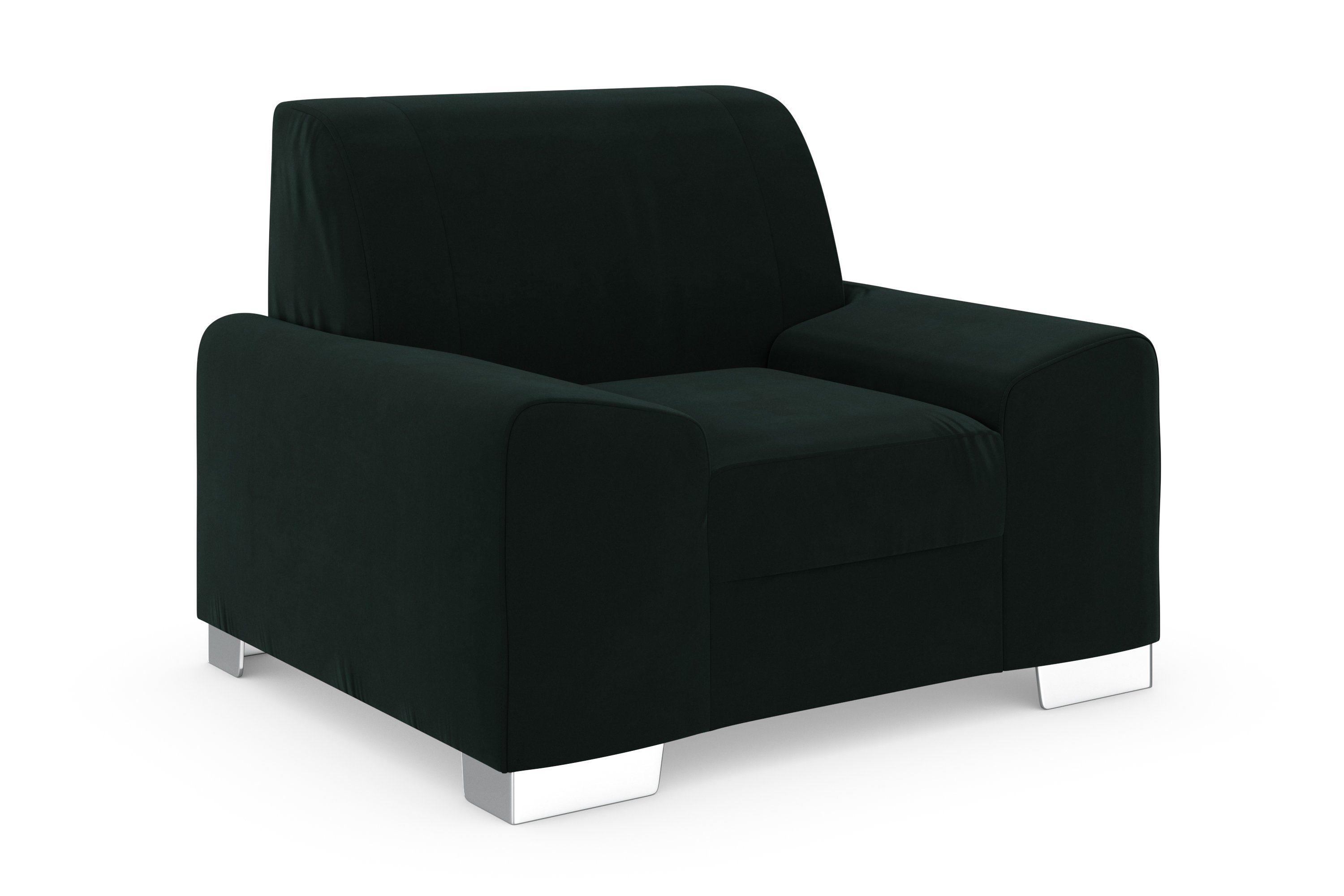 DOMO collection Fauteuil Anzio optioneel met veerkern