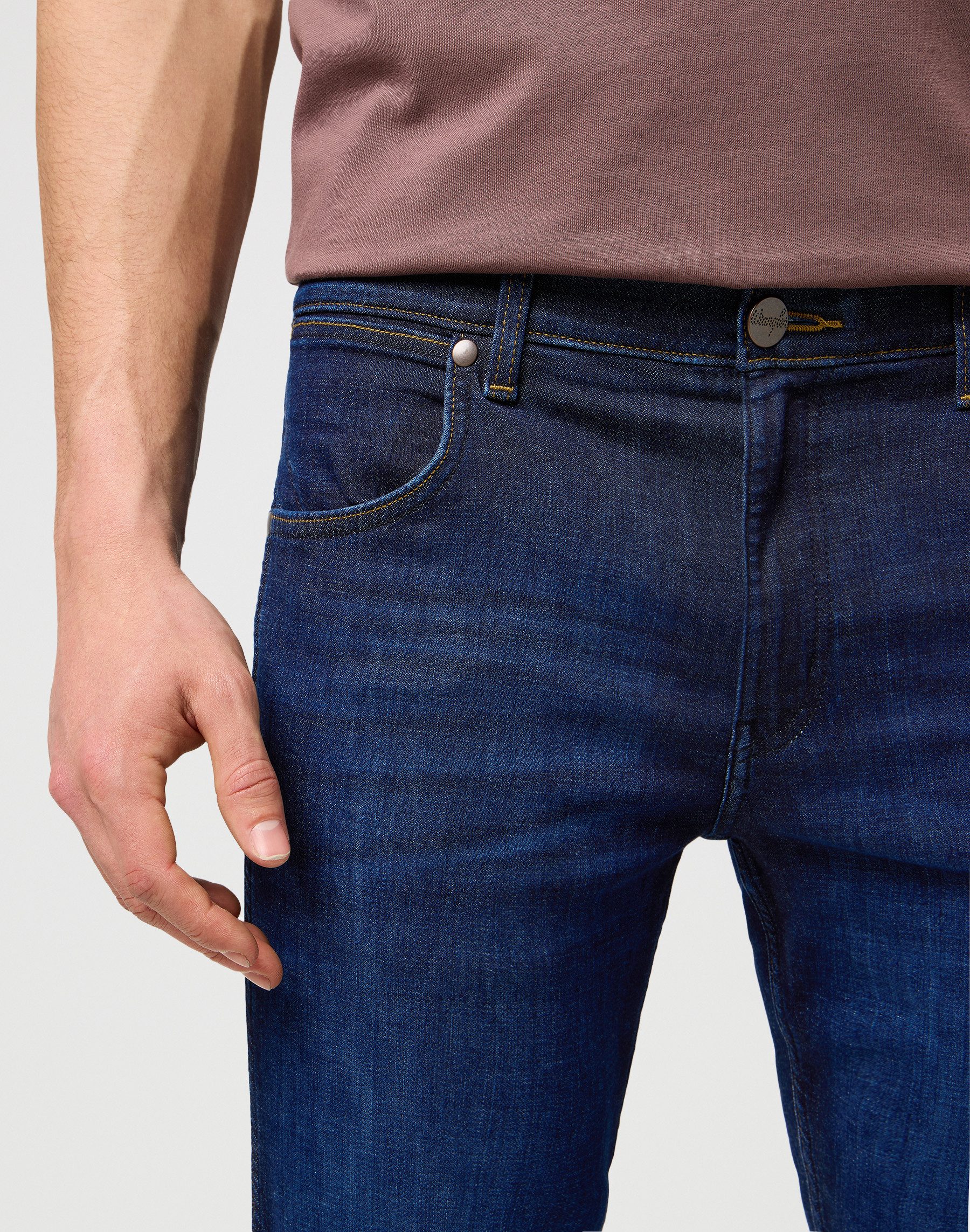 Wrangler Straight jeans GREENSBORO FREE TO STRETCH Vrij om te rekken materiaal