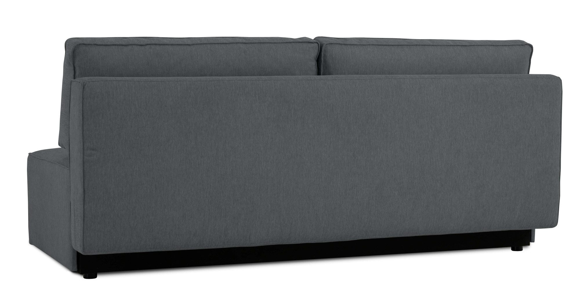 INOSIGN Slaapbank Simonton 3-zits, Breedte 202 cm Ligoppervlak 202x146 cm, incl. bedlade, zachte structuurstof