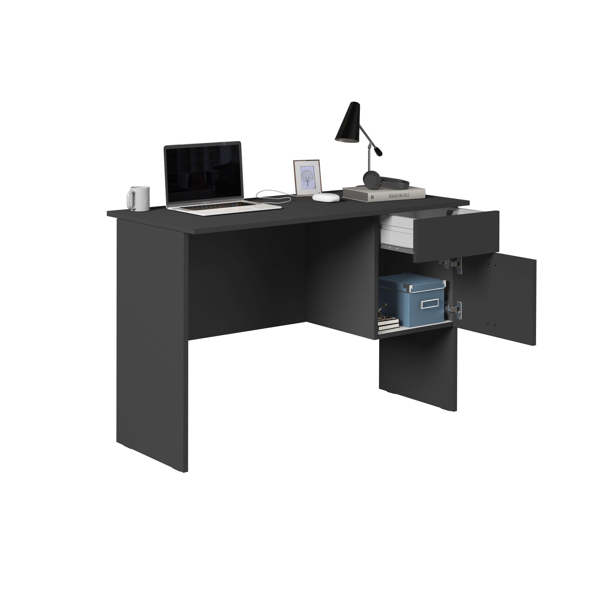 INOSIGN Bureau Essential, Bureau, kleine computertisch, bureautafel voor kantoor (1 stuk)